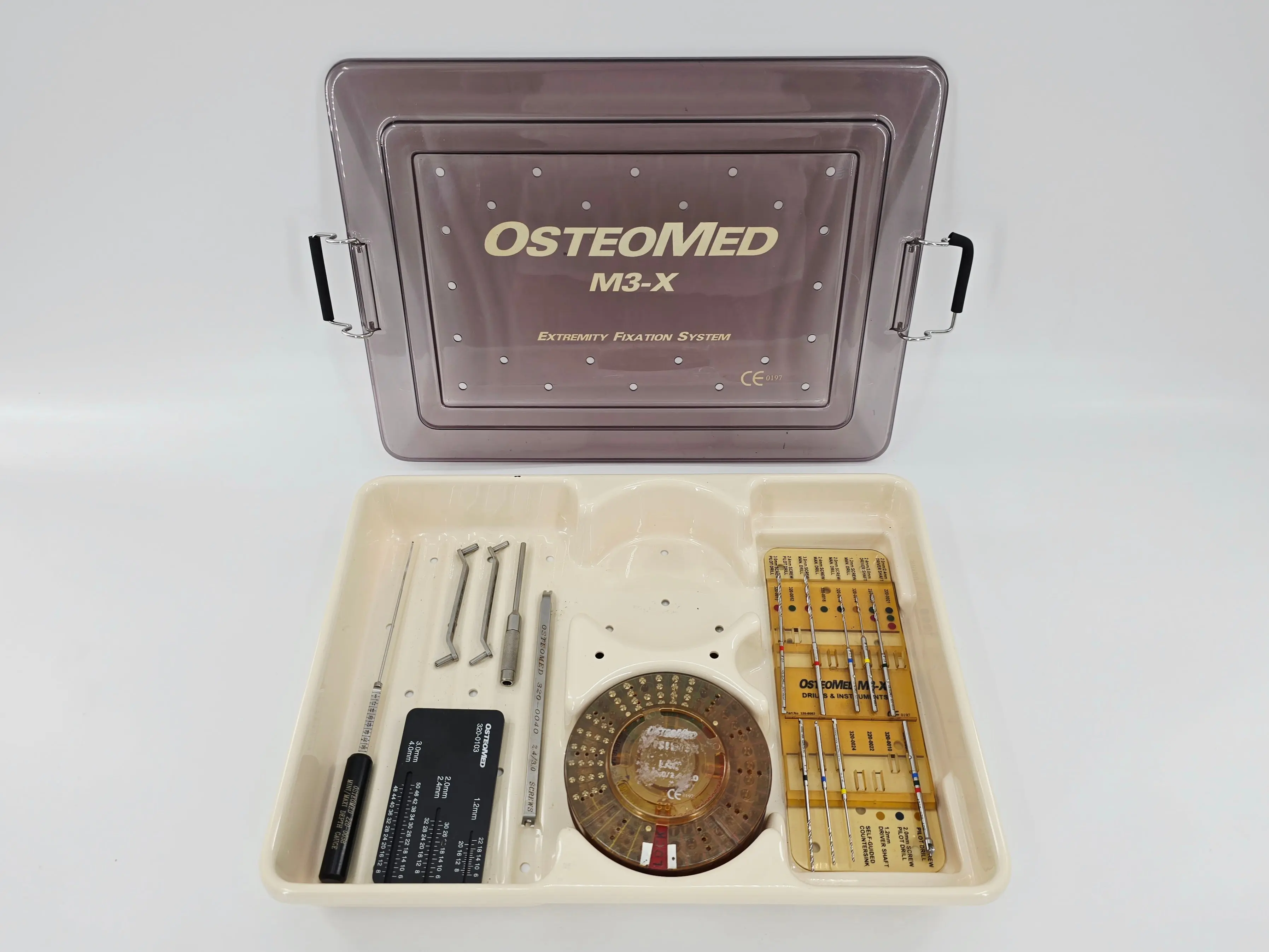 OsteoMed M3-X Extremity Fixation System Instrument Implant Set - Image 2