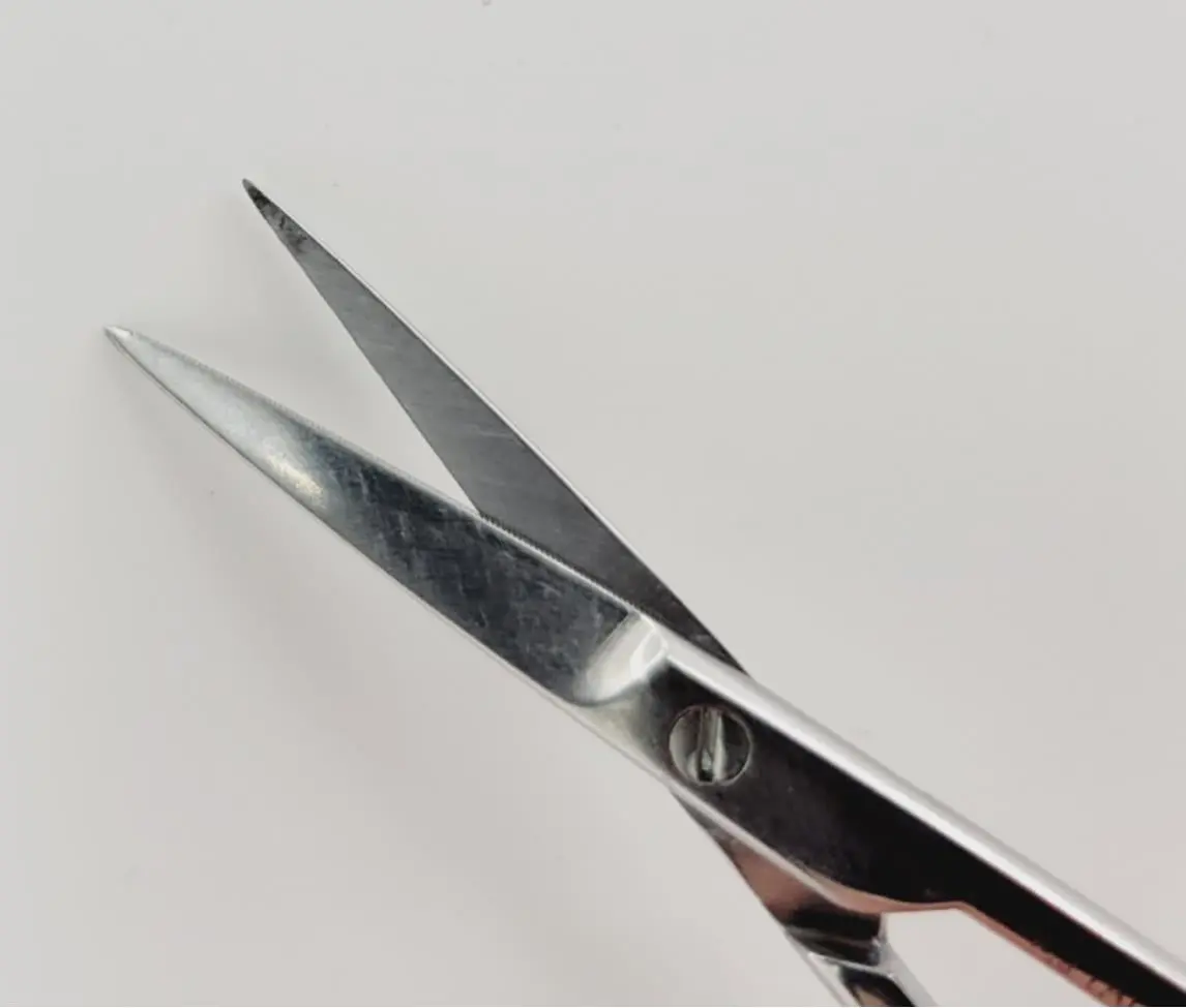 Padgett P-6815 Iris Tissue Scissor Supercut Straight 26.5mm Tip 4-1/2" - Image 3