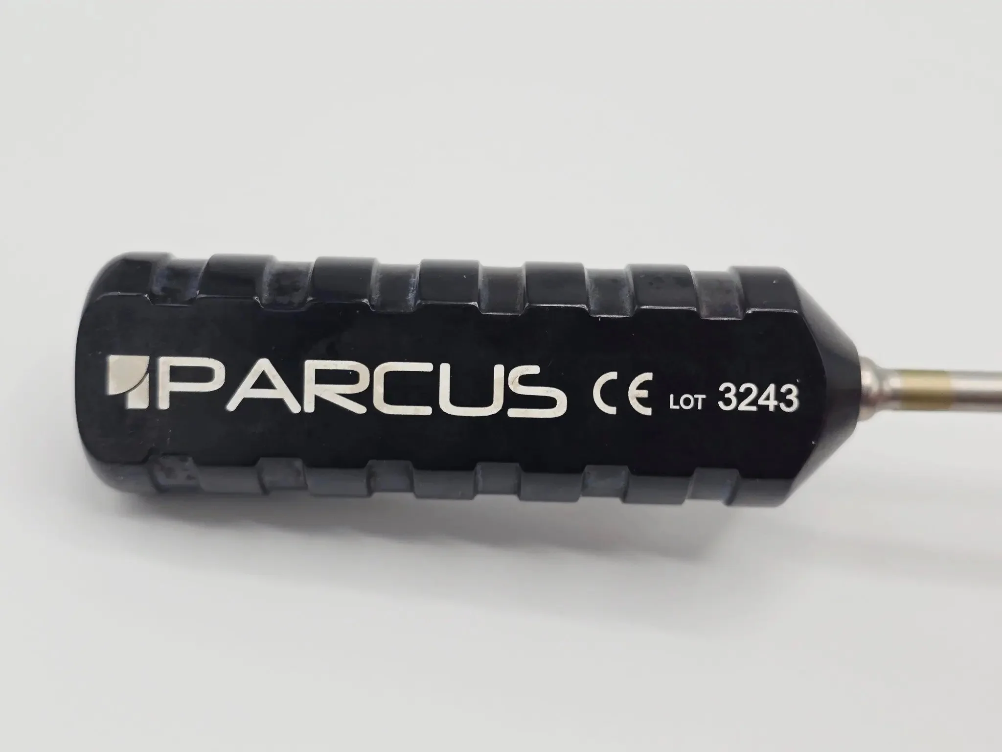 Parcus 10277 Tap 10.5in Black Handle Threaded Tip Orthopedic Instrument - Image 4