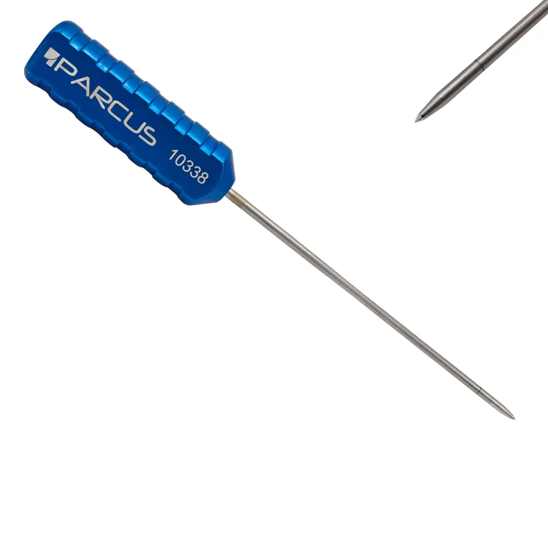 Parcus 10338 Awl 10.5in for 5.5 6.5mm V-LoX Peek CF Anchors Ortho 4.1mm