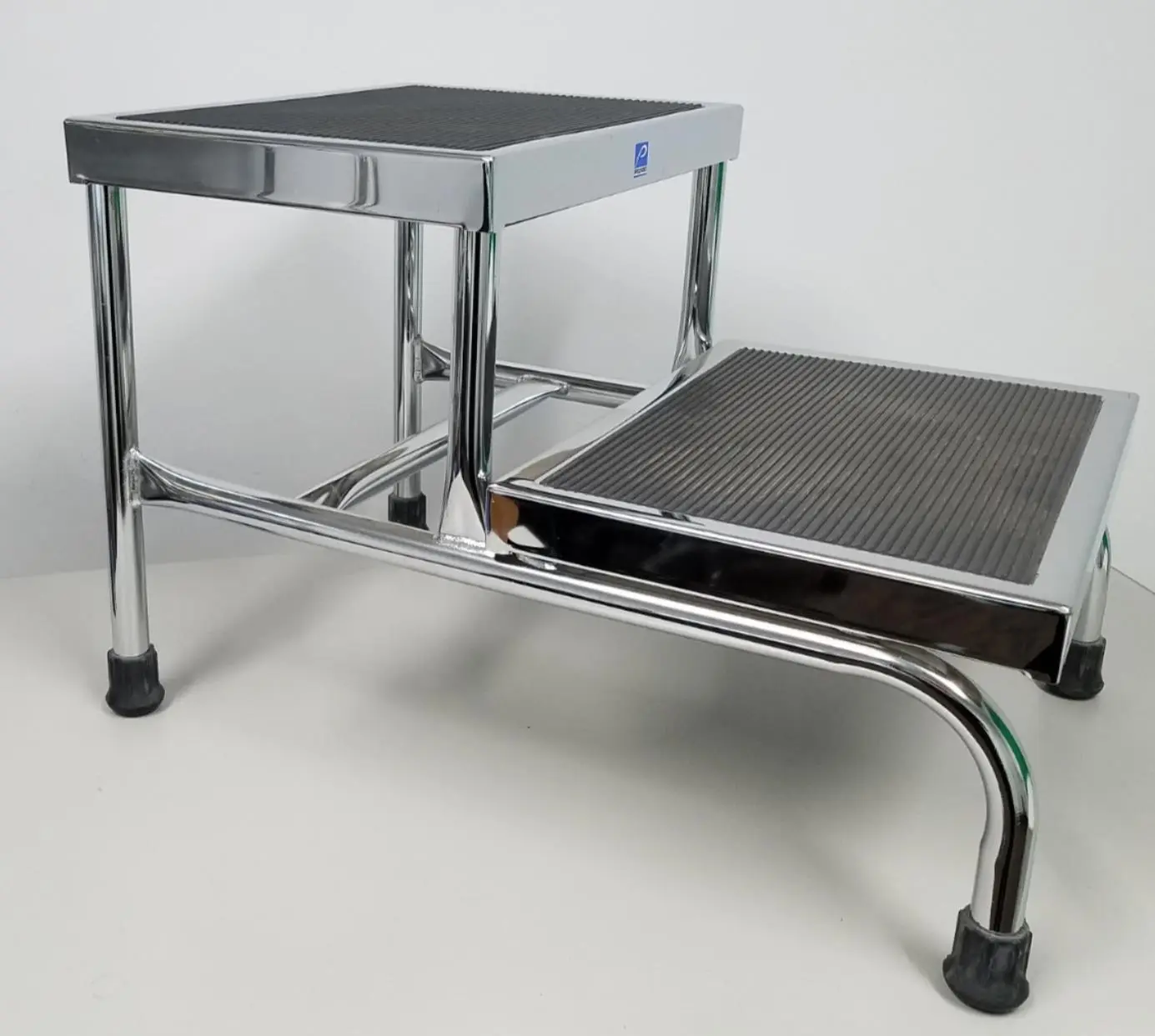 Pedigo P-18 Double Step Stool Stainless Steel Without Handle Medical Platform - Image 2