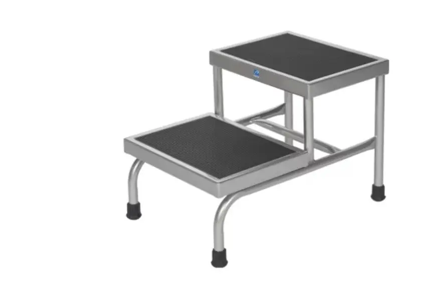 Pedigo P-18 Double Step Stool Stainless Steel Without Handle Medical Platform - Image 5