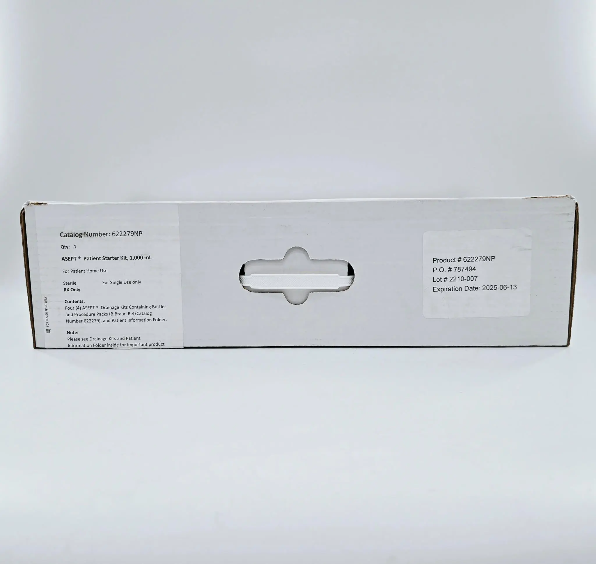 PFM Medical 622279NP ASEPT 1,000ml Patient Starter Drainage Kit Single-Use - Image 3