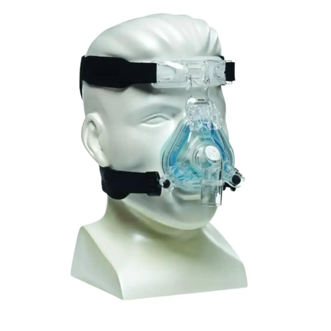 Philips 1070054 Respironics Comfort Gel Blue Nasal Mask with Head Gear Large