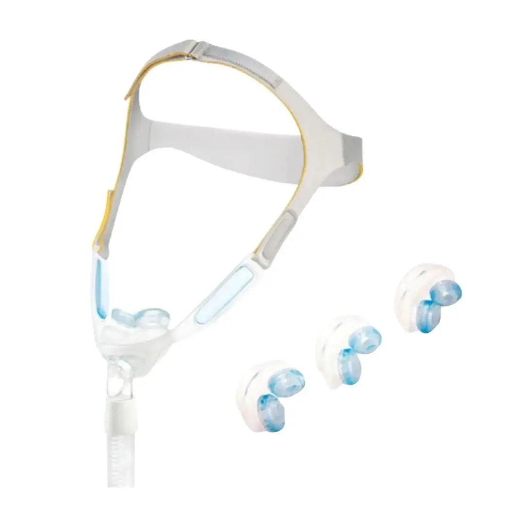 Philips 1105167 Respironics Nuance Pro Gel Pillows Mask w/ Headgear