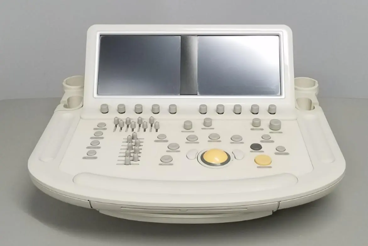 Philips 2009 IE33 F.1 Cart Ultrasound System Display Screen and Keyboard - Image 2