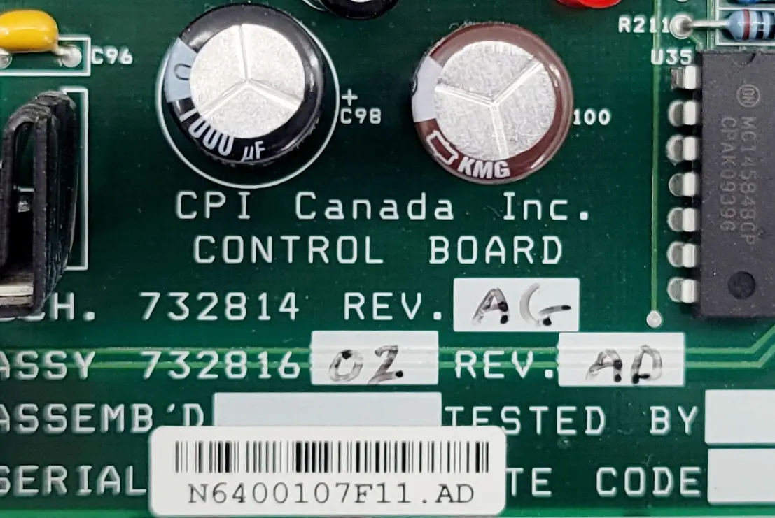 Philips 732816-02 REV AD Control Board - Image 3