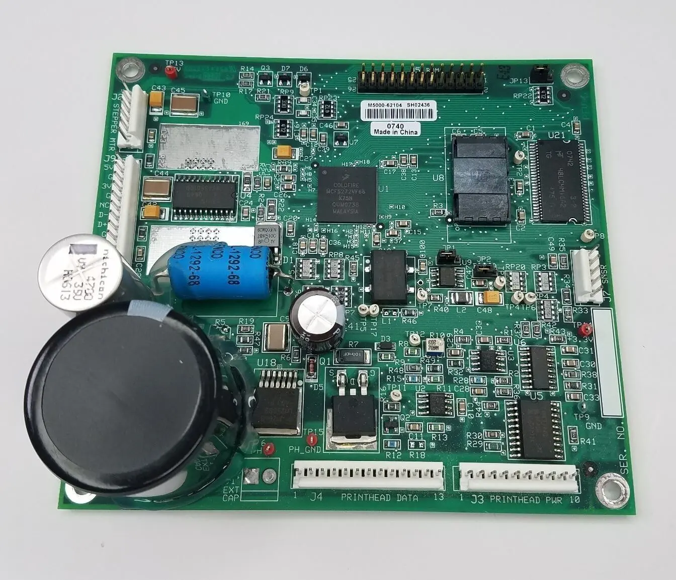 Philips 860284 Pagewriter 12 Lead ECG M5000-62104 Rev G Circuit Board - Image 2