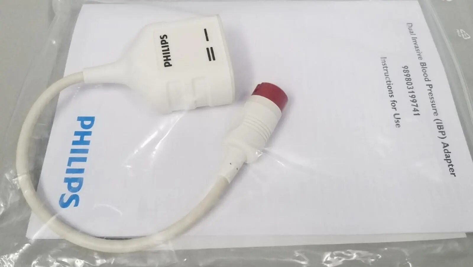 Philips 989803199741 Dual Invasive Blood Pressure IBP Adapter - Image 4