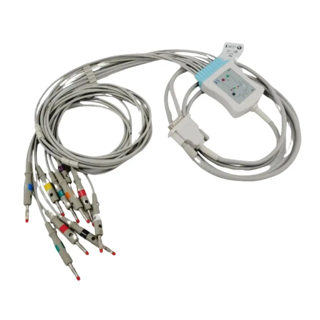 Philips E10R-HP-B HP 10 Lead ECG/EKG Cable AHA Banana