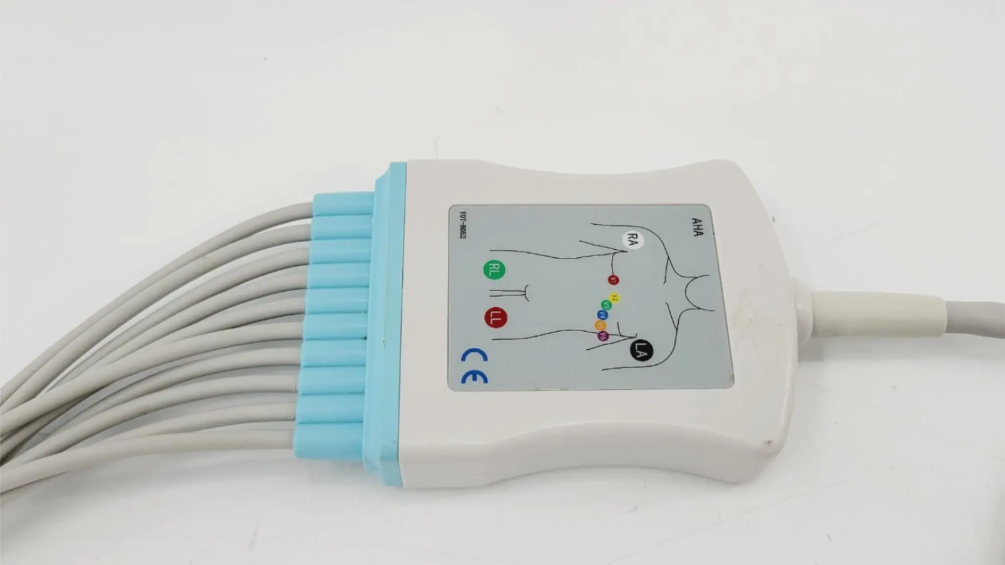 Philips E10R-HP-B HP 10 Lead ECG/EKG Cable AHA Banana - Image 2