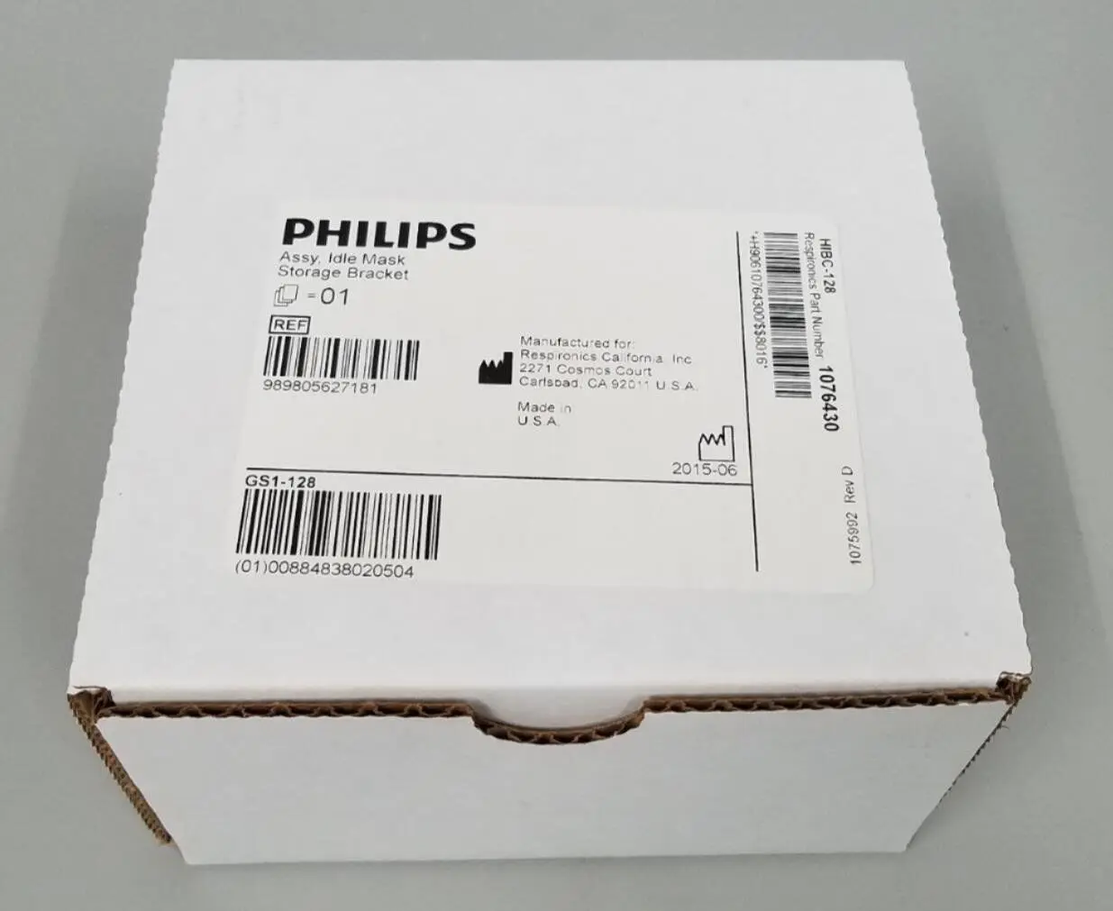 Philips Idle Mask 989805627181 Idle Mask Storage Bracket Assembly 1076430 - Image 2