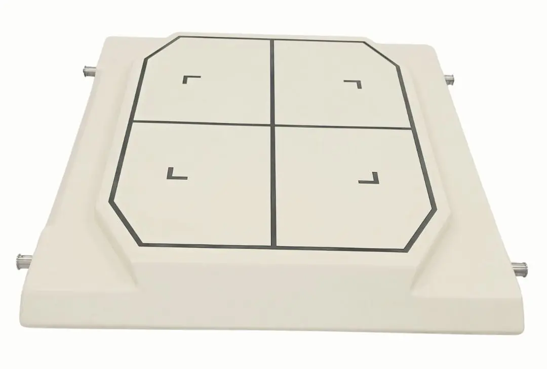 Philips LEHR DET 1 Collimator Cover Rectangular from ADAC Forte Camera