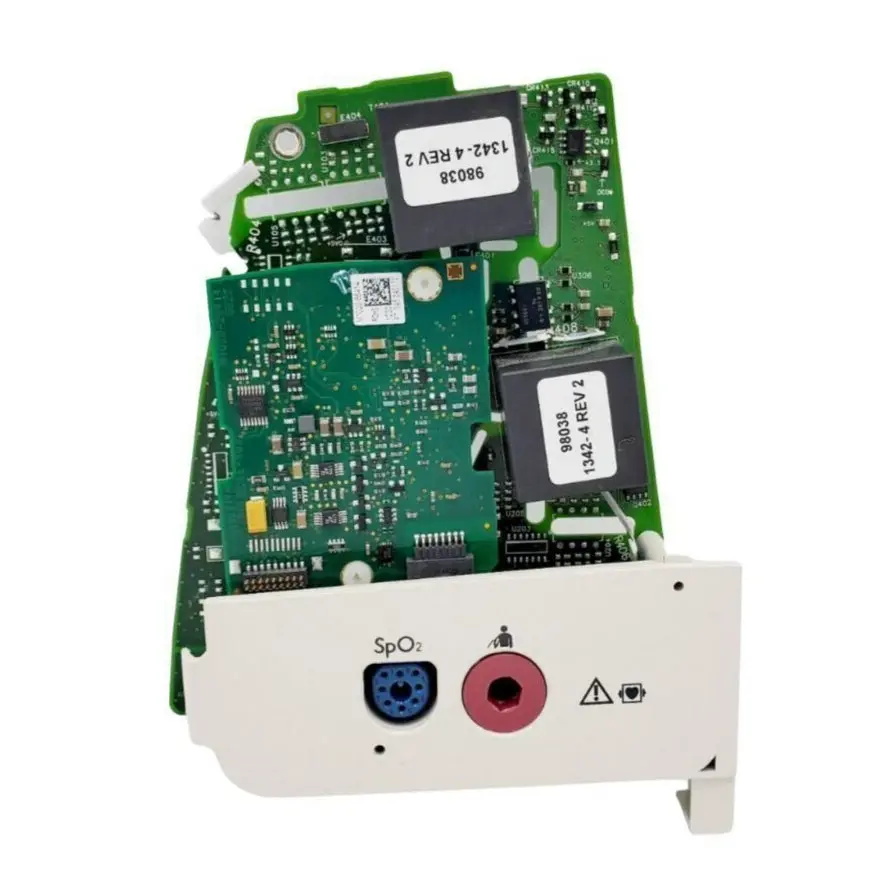 Philips M1020-66414 SpO2 Assy Board from an SureSigns VS4 Patient Monitor