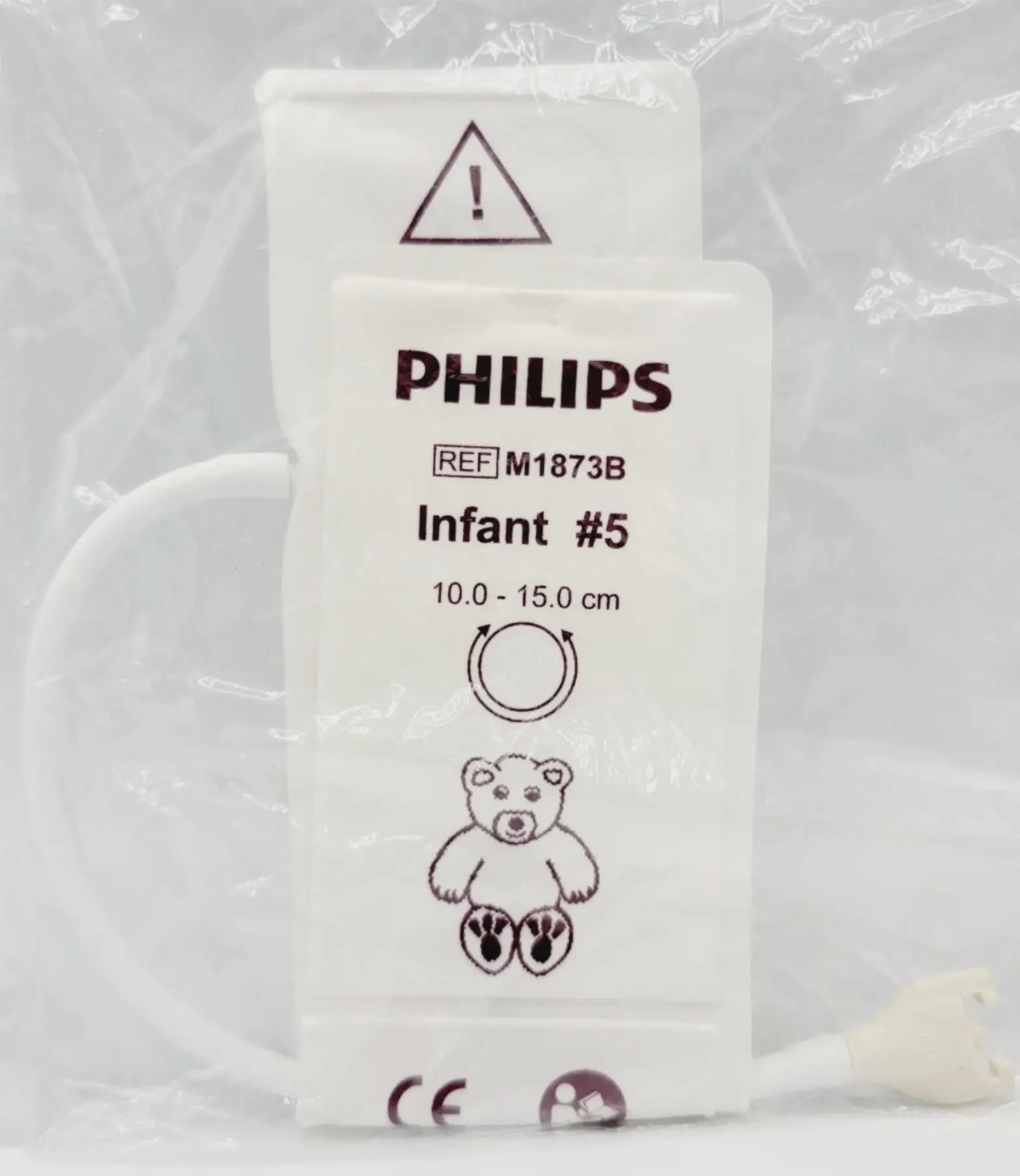 Philips M1873B Infant # 5 Cuff 10.0 - 15.0cm Disposable NIBP - Image 2