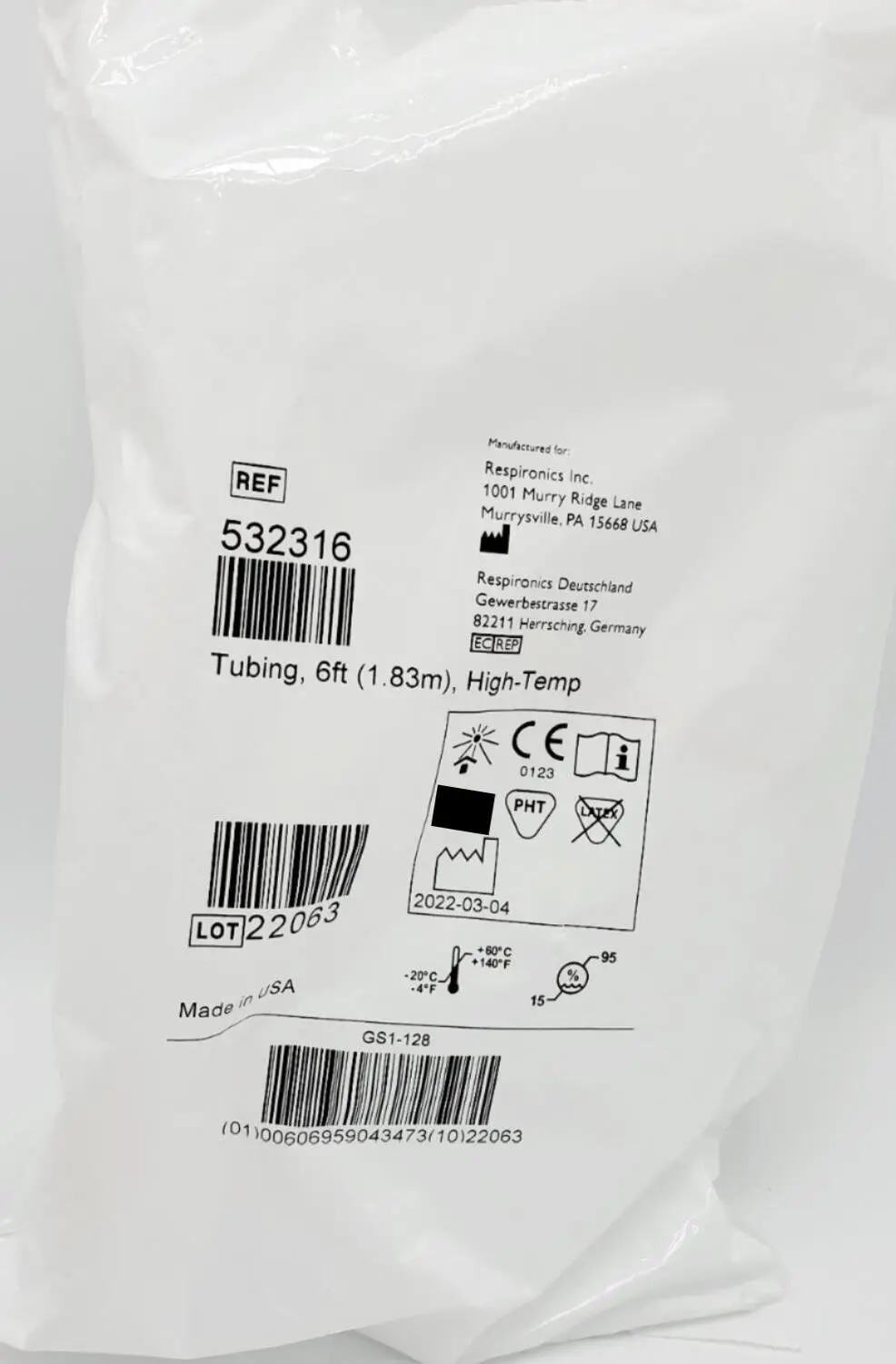 Philips Respironics 532316 Lightweight Flexible CPAP Tubing 6Ft - Image 3