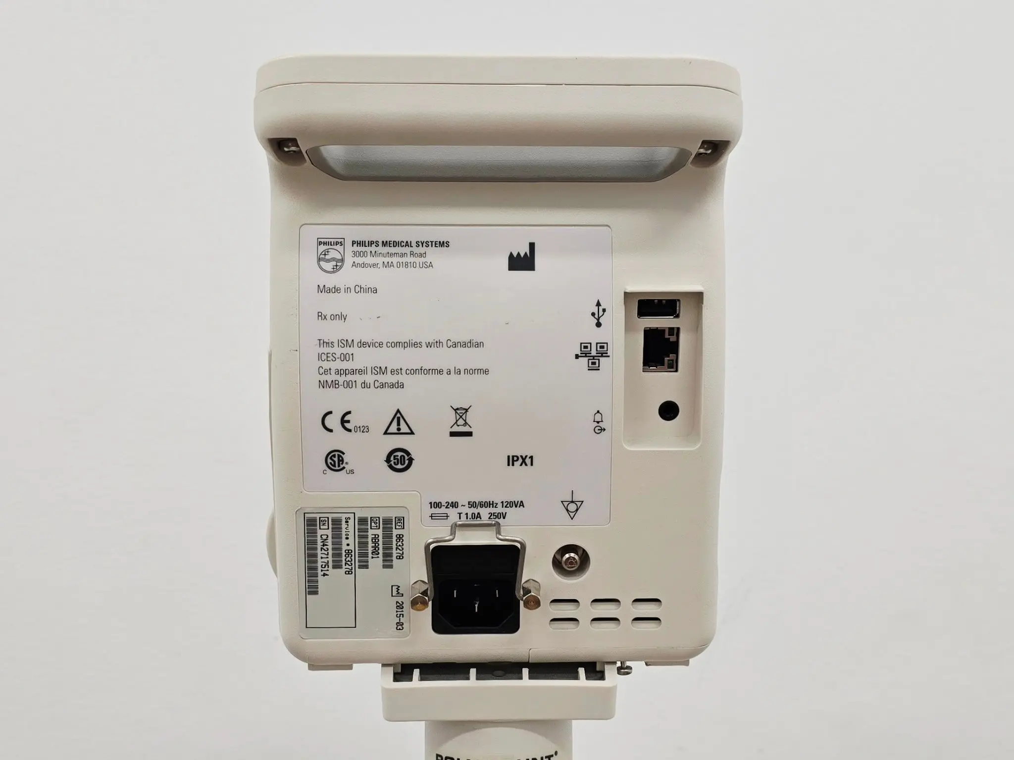 Philips SureSigns VS2+ Vital Signs Monitor w/ NBP SpO2 Temp 863278 S/W: B.01.86 - Image 7