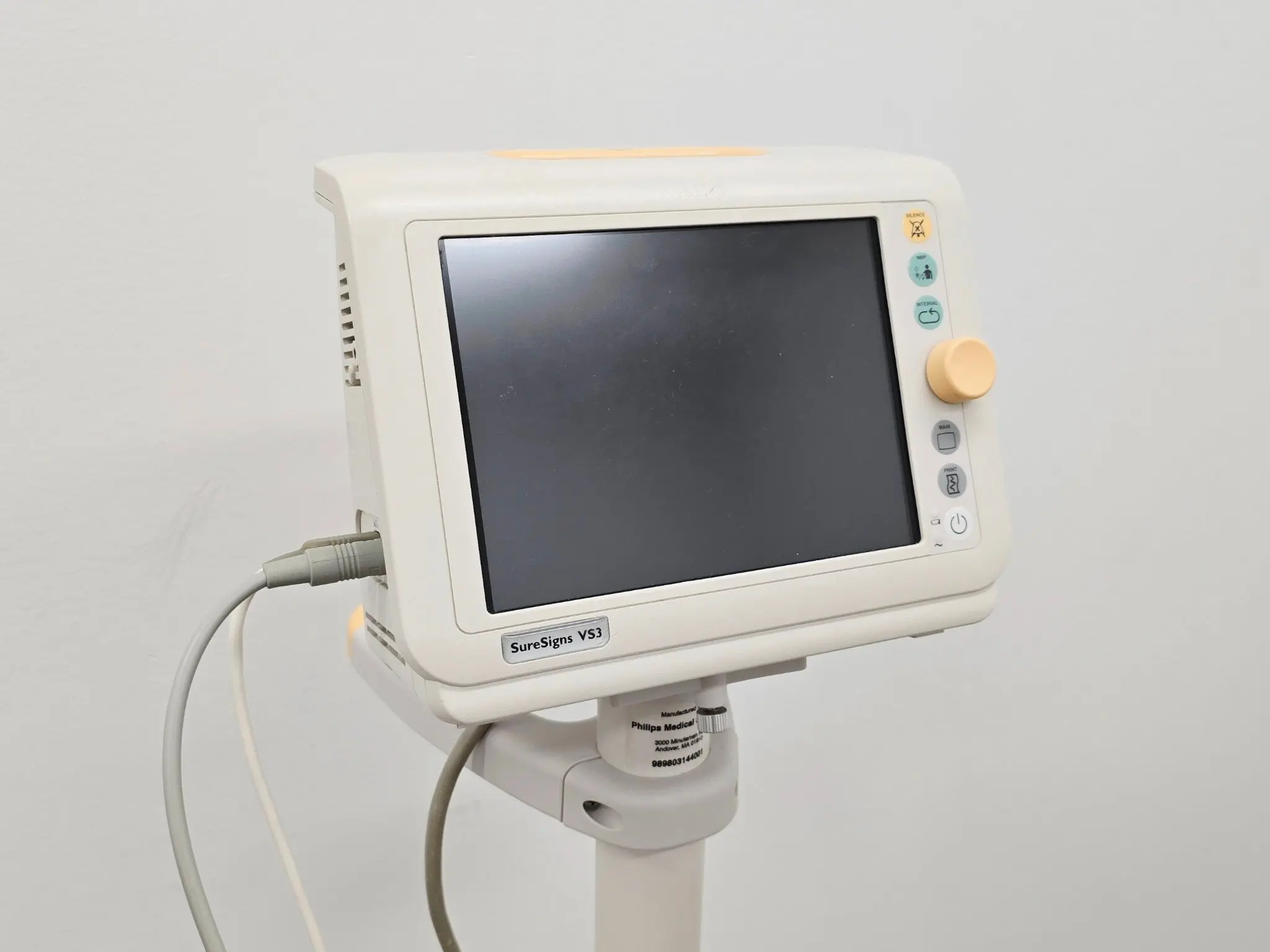 Philips SureSigns VS3 Vital Signs Monitor w/ NBP SpO2 Temp 863072 S/W: A.07.33 - Image 5