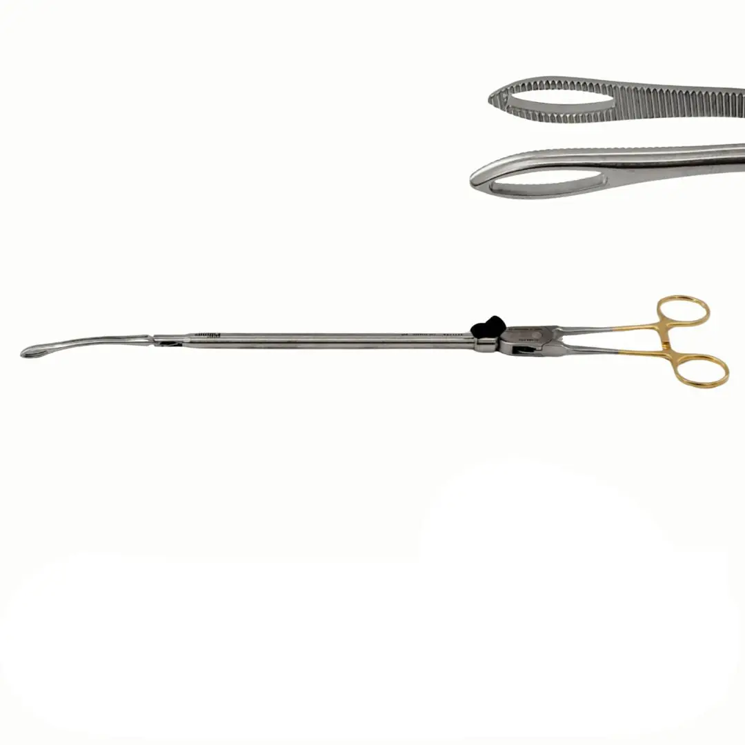 Pilling 211117A Landreneau Masher Grasping 7.8mm Forceps 8-1/2" Tip 17-1/4"
