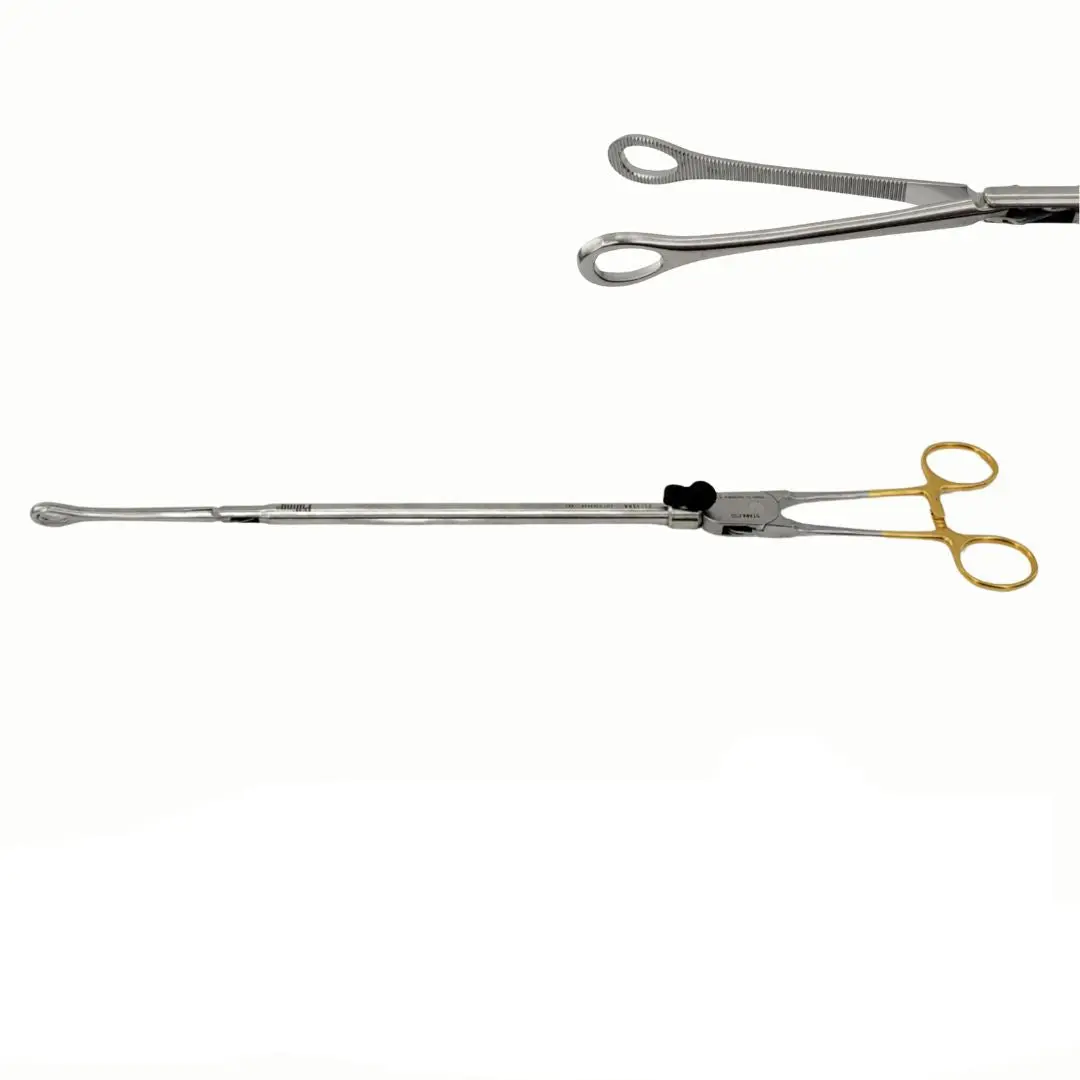 Pilling 211118A Landreneau Masher Grasping 13.8mm Forceps 8-1/2" Tip 17-1/4"