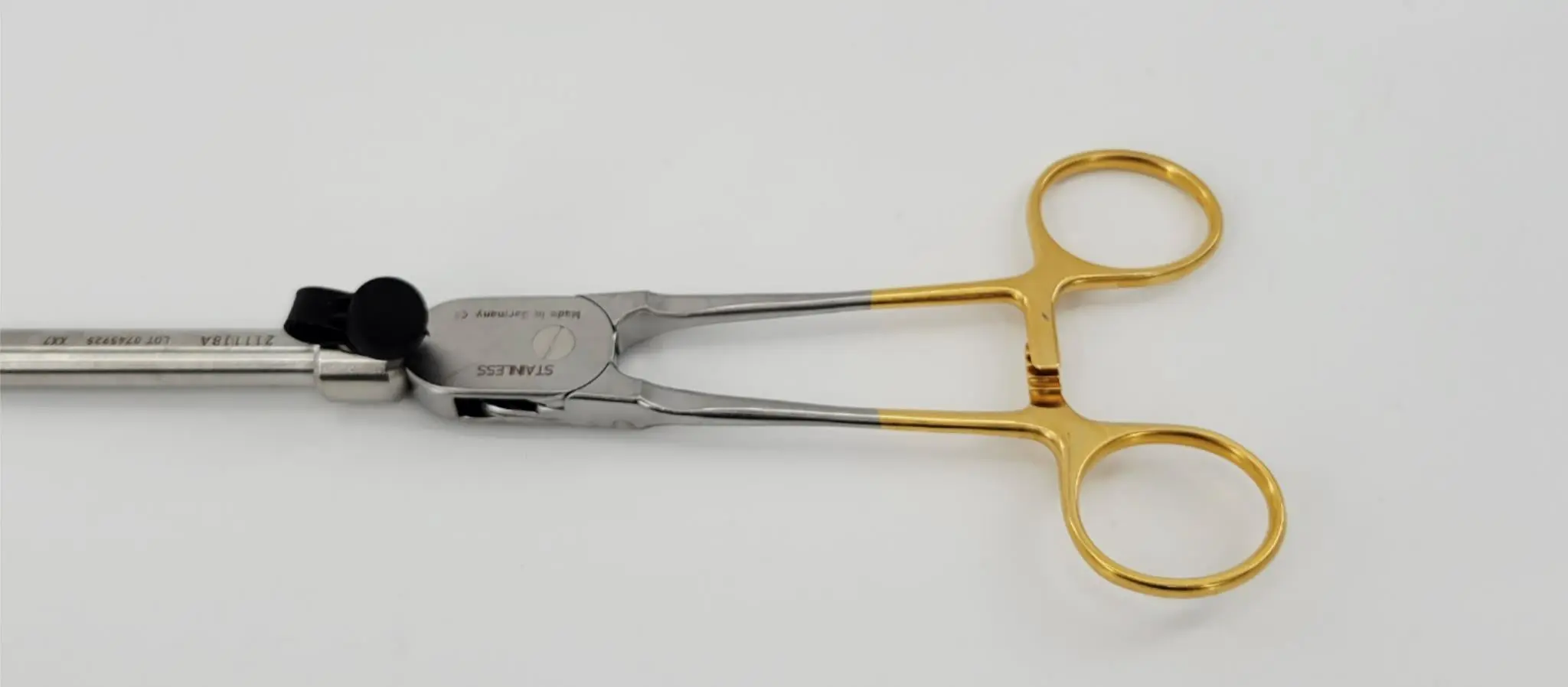 Pilling 211118A Landreneau Masher Grasping 13.8mm Forceps 8-1/2" Tip 17-1/4" - Image 3