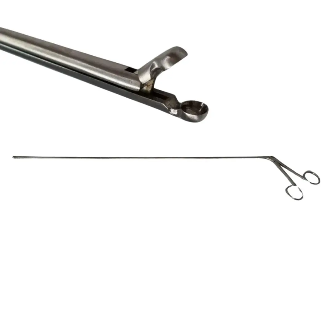 Pilling 50-5132 ENT 4mm Sam Roberts Laryngeal Cup Biopsy Forceps 22-1/2"