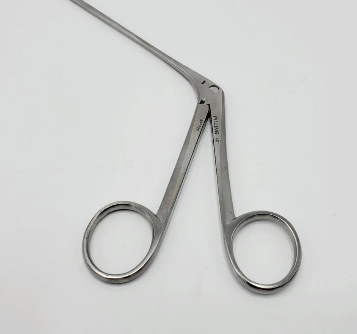 Pilling 50-5168 Biopsy Cup Forceps Angled 2mm 18-3/4" - Image 4