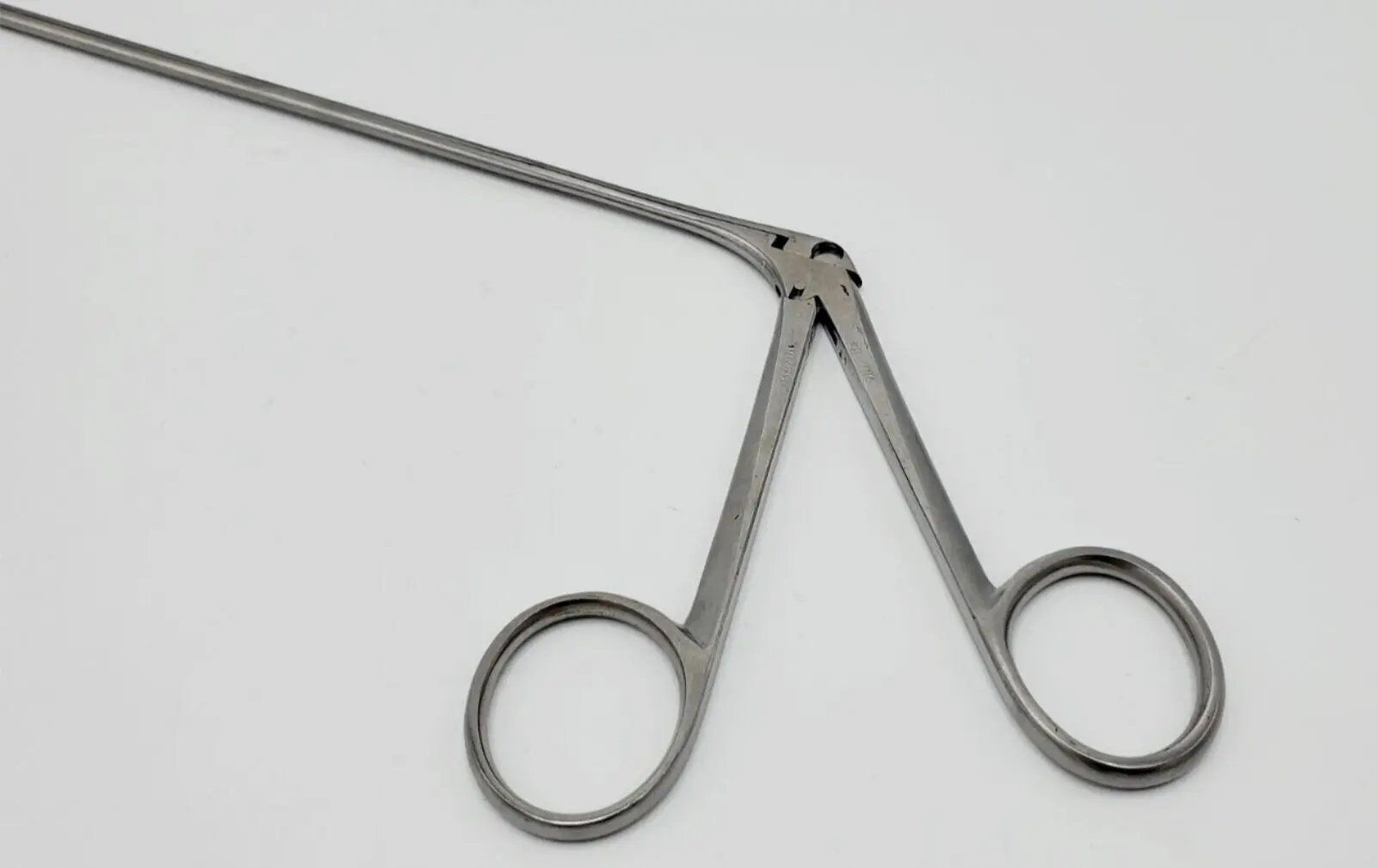 Pilling 50-5422 Forceps Jackson Alligator Grasping Straight 17 x 1.5mm 18-3/8" - Image 4