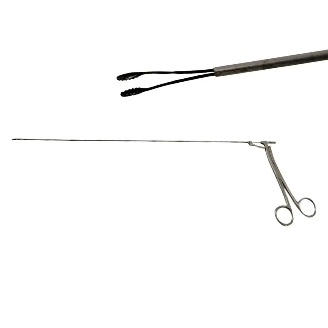Pilling 506003 Jackson Forward Grasping Forceps Small Straight Serrated 17-3/8"
