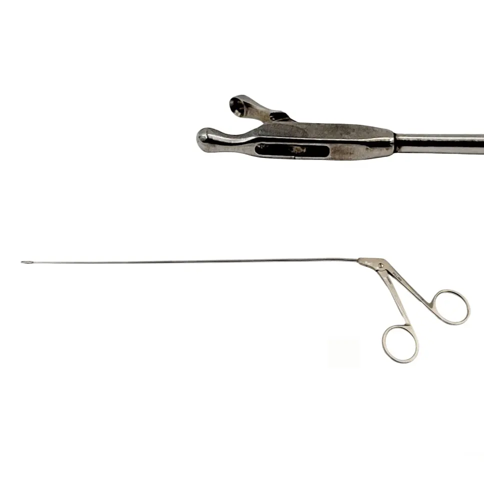 Pilling 506862 Feder Ossoff Micro Laryngeal Cup Forceps 1mm Jaw 12-3/8"