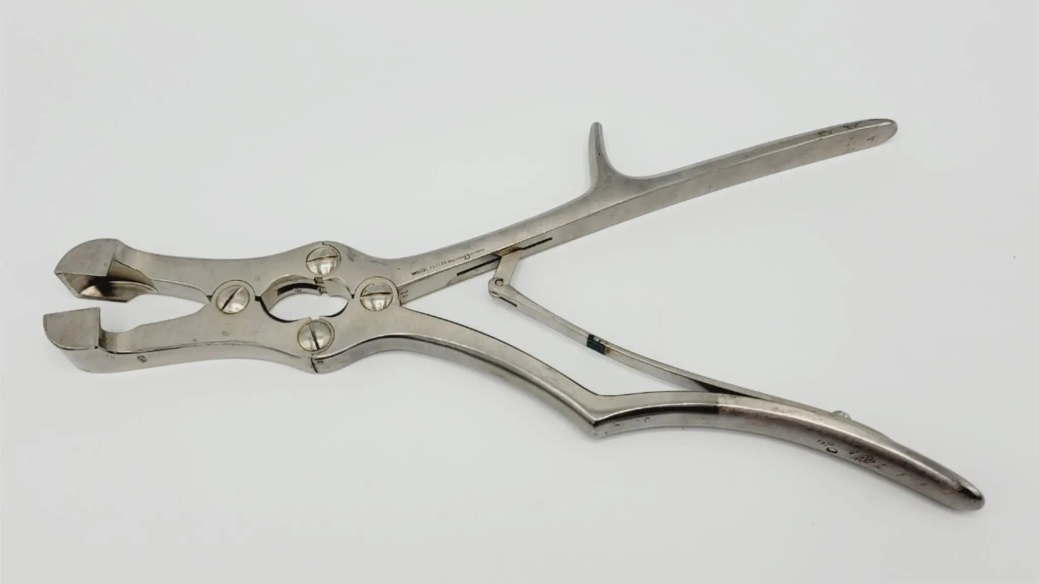 Pilling Weck 588174 Saverbruch 3/4" 20mm Wide Jaw Rongeur 12-1/8" - Image 2