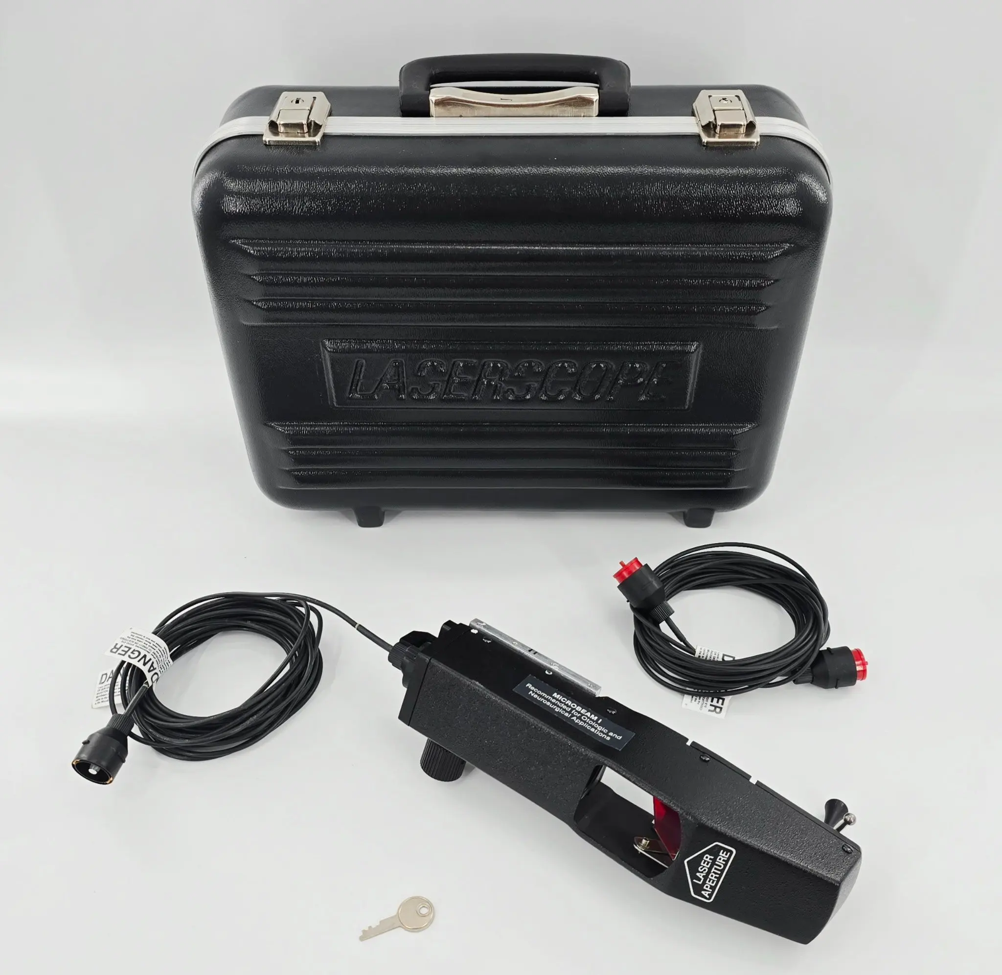 PMC Laserscope Microbeam I Micromanipulator Handpiece w/ Case & Cables - Image 2