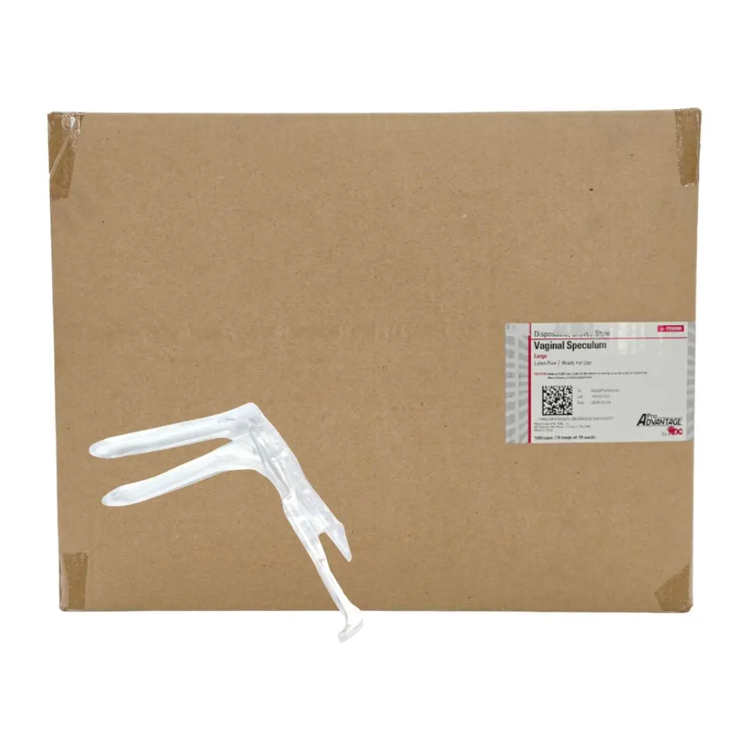 Pro Advantage P250300 Large Disposable Vaginal Speculum 100/CS Latex-Free