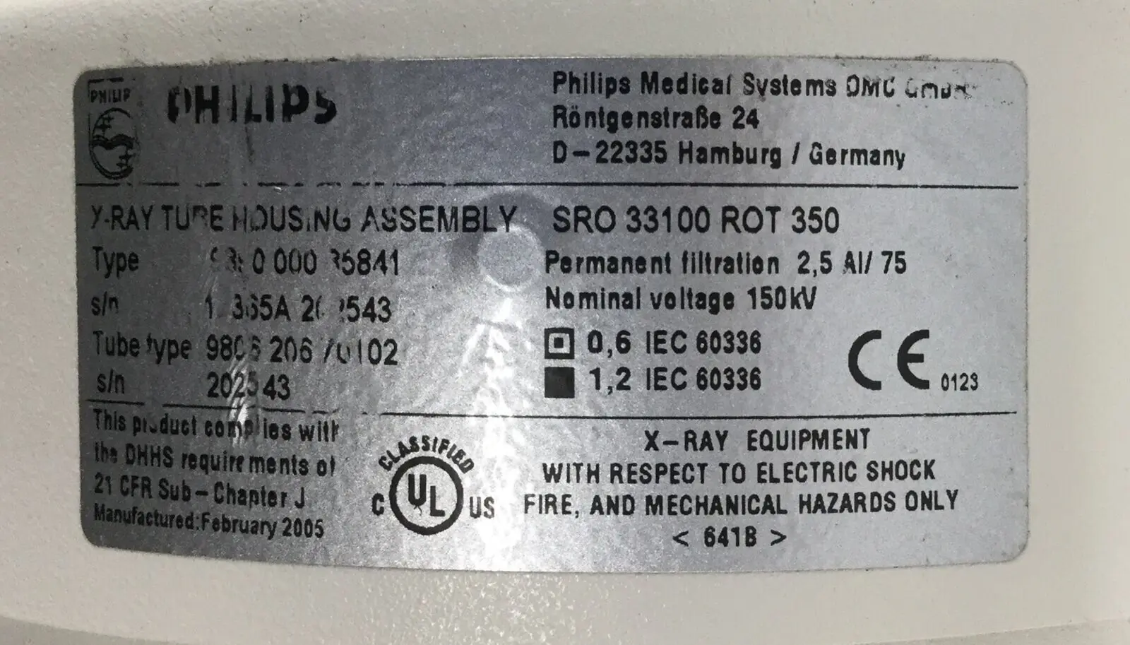 Philips 980620670102 Imaging X-Ray Tube - Image 4