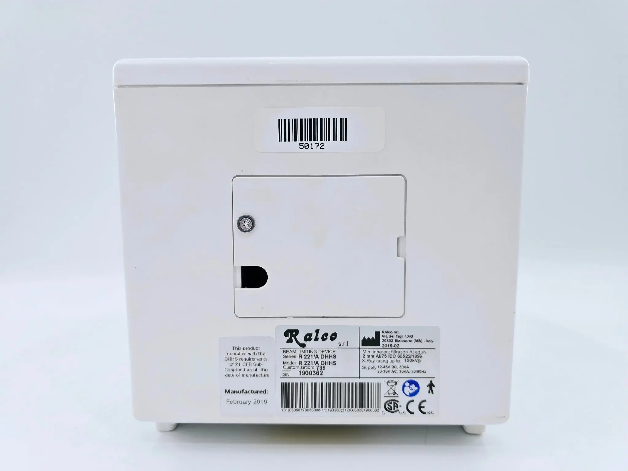 Ralco R 221/A DHHS Manual Collimator - Image 6