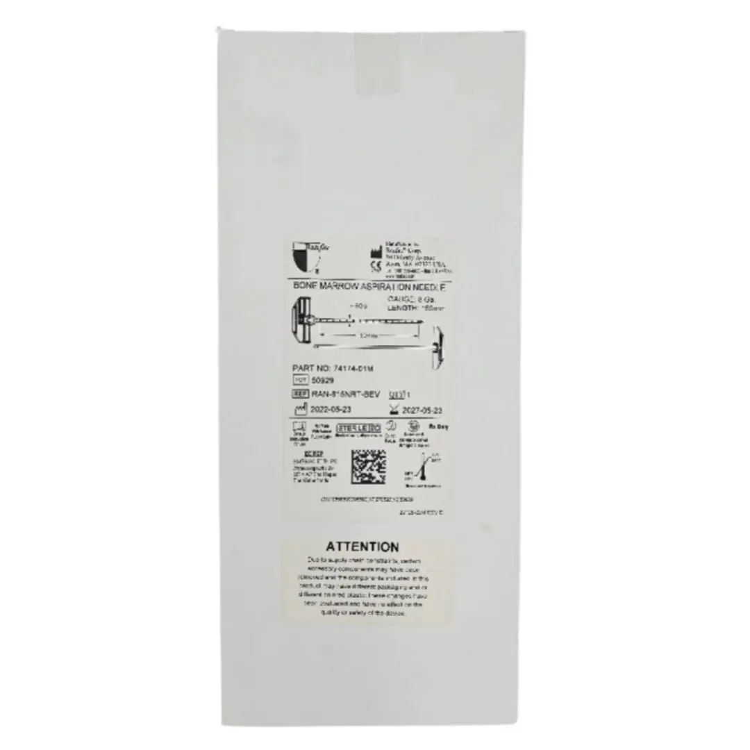 Ranfac RAN-815NRT-BEV Bone Marrow Aspiration Needle 8 Ga. x 150mm