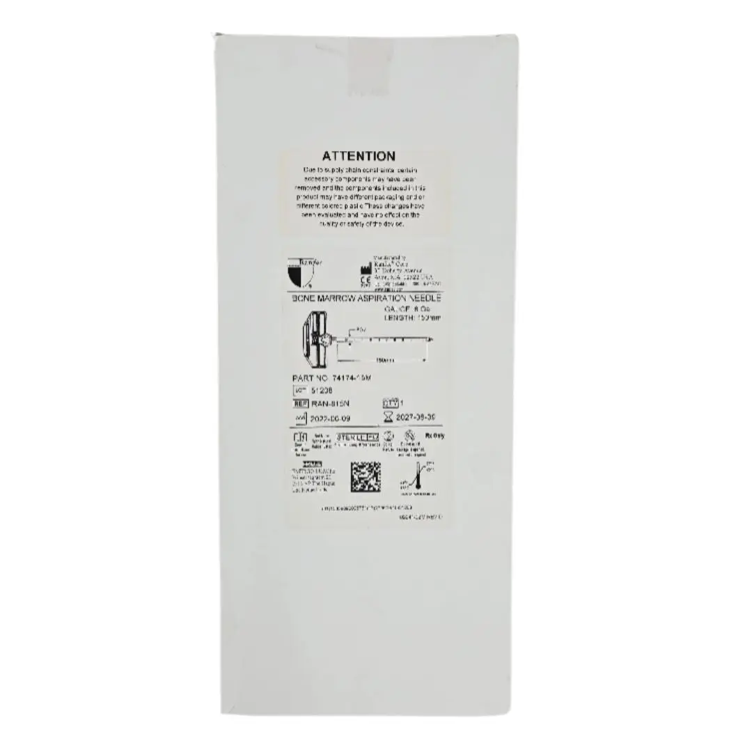 Ranfac RAN-815N Bone Marrow Aspiration Needle 8 Ga. x 150mm