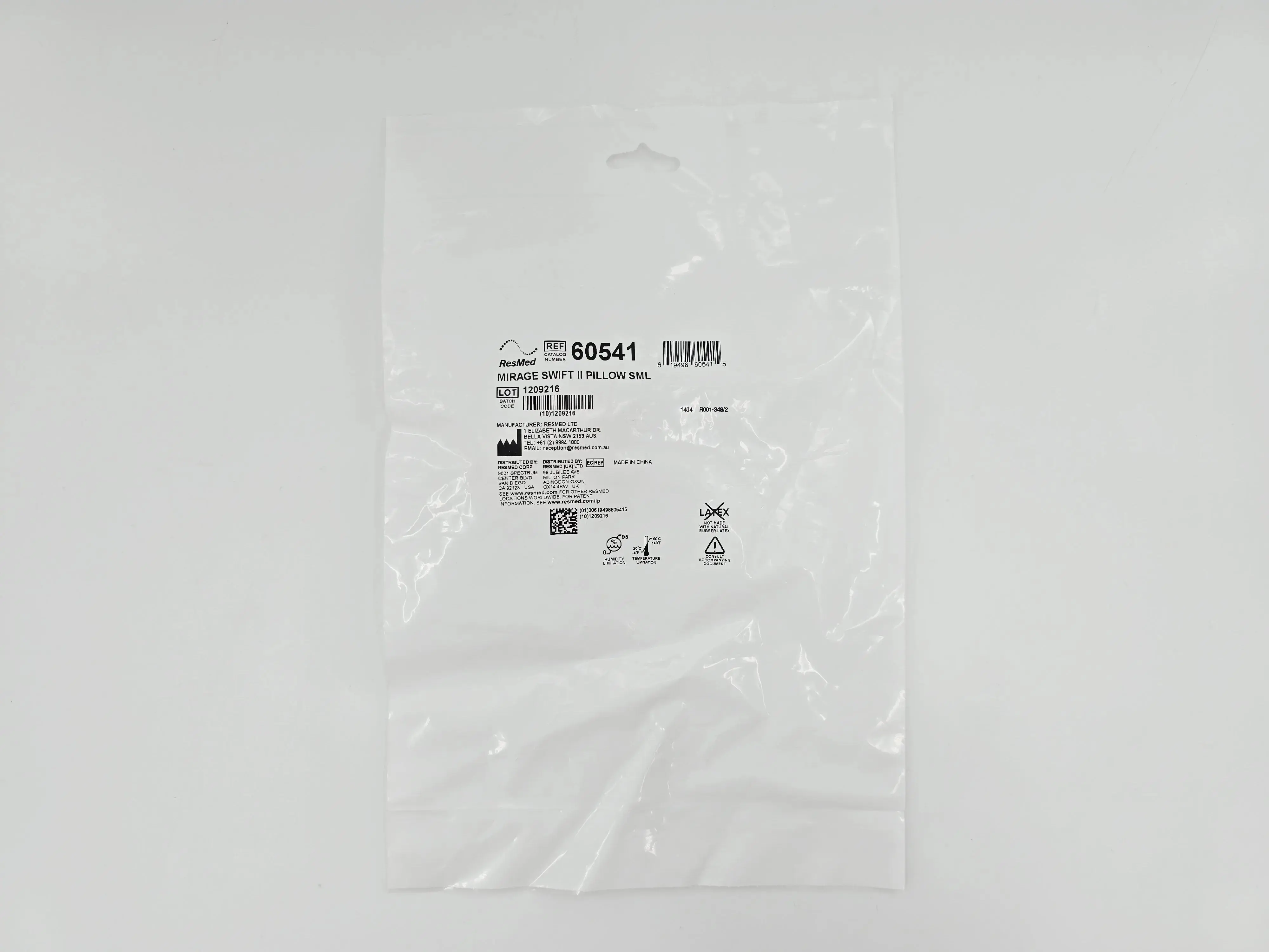 ResMed 60541 Mirage Swift II Replacement Nasal Pillow Cushion Small - Image 2