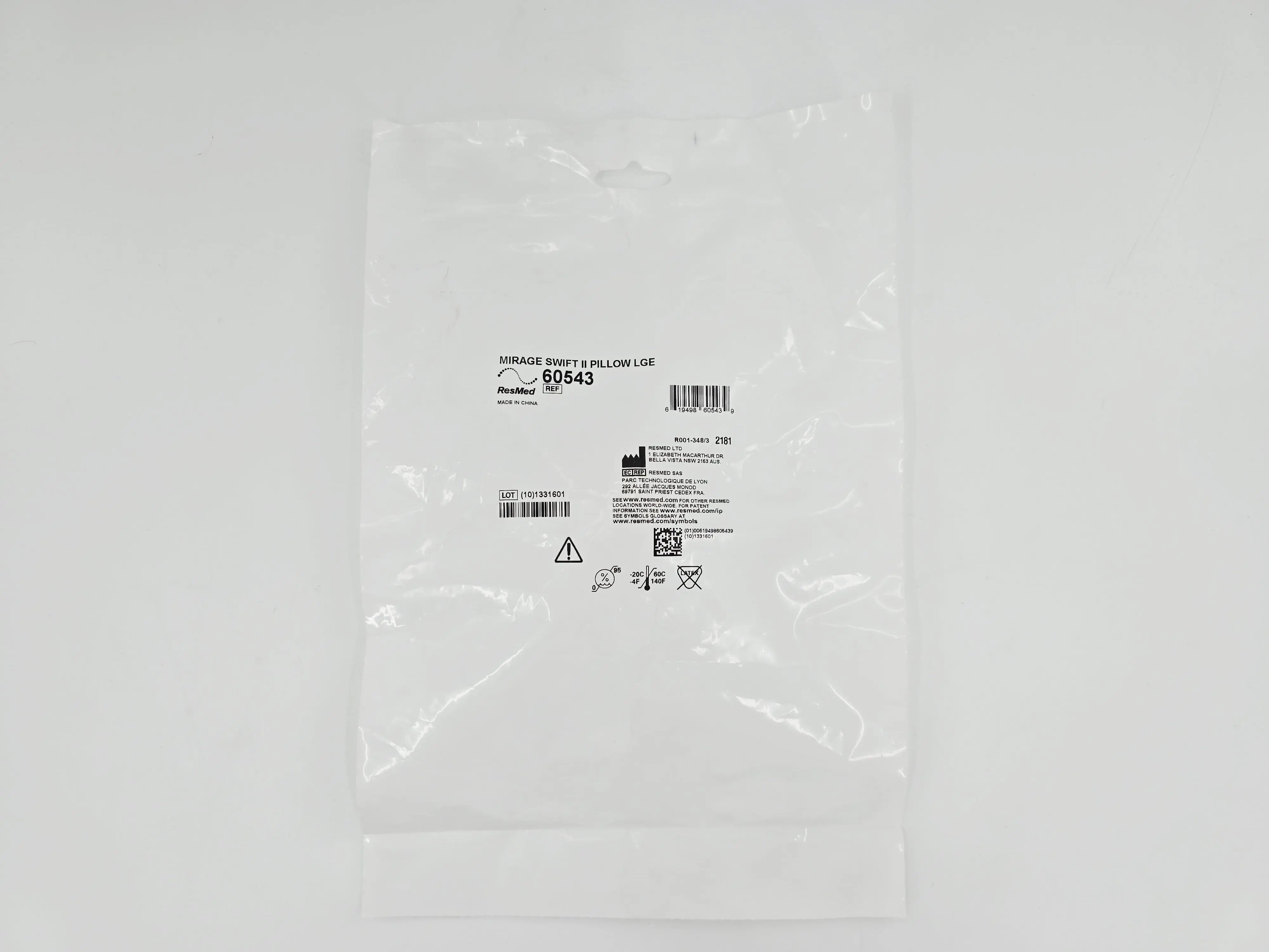 ResMed 60543 Mirage Swift II Replacement Nasal Pillow Cushion Large - Image 2