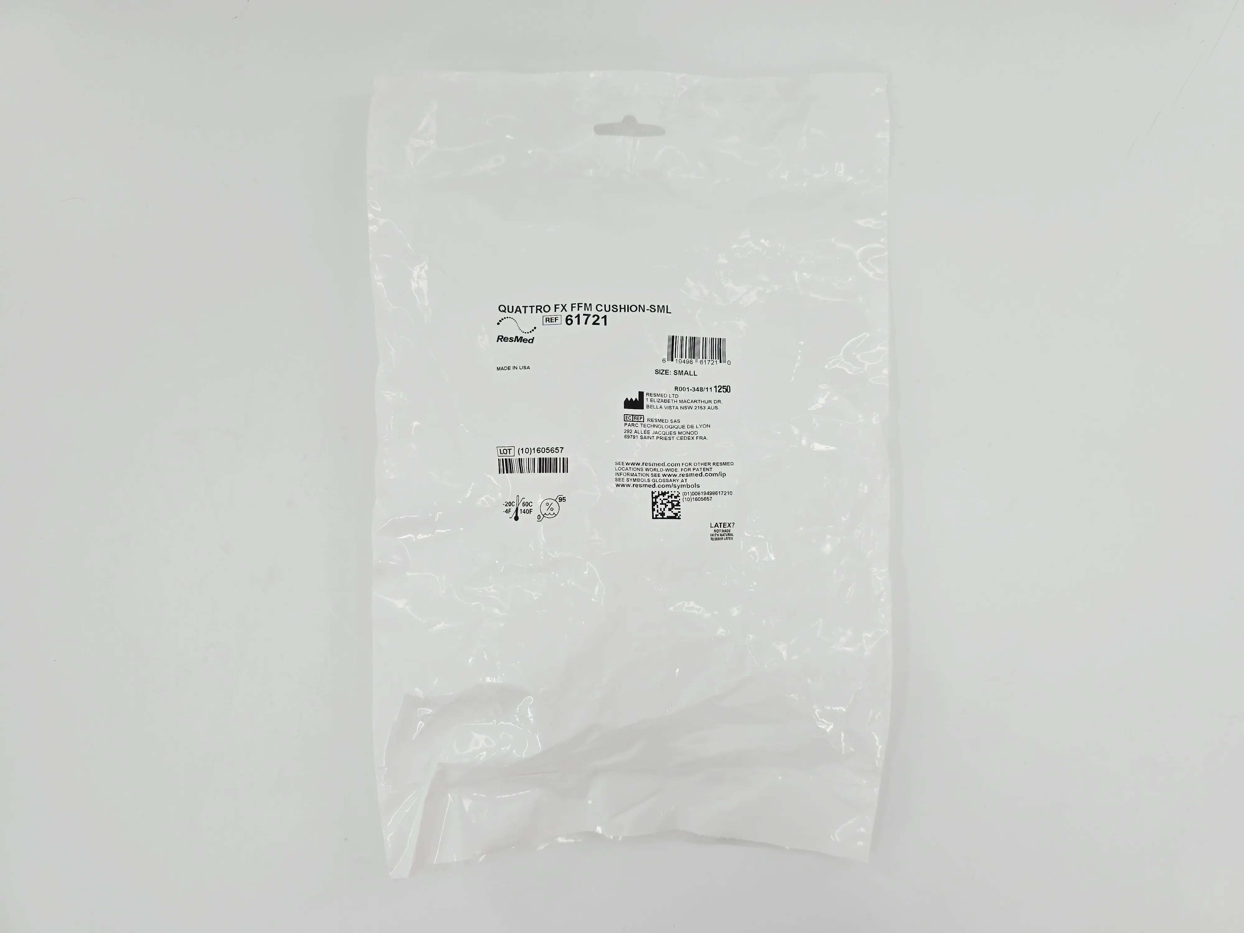 ResMed 61721 Quattro FX FFM Replacement Nasal Cushion Small - Image 2