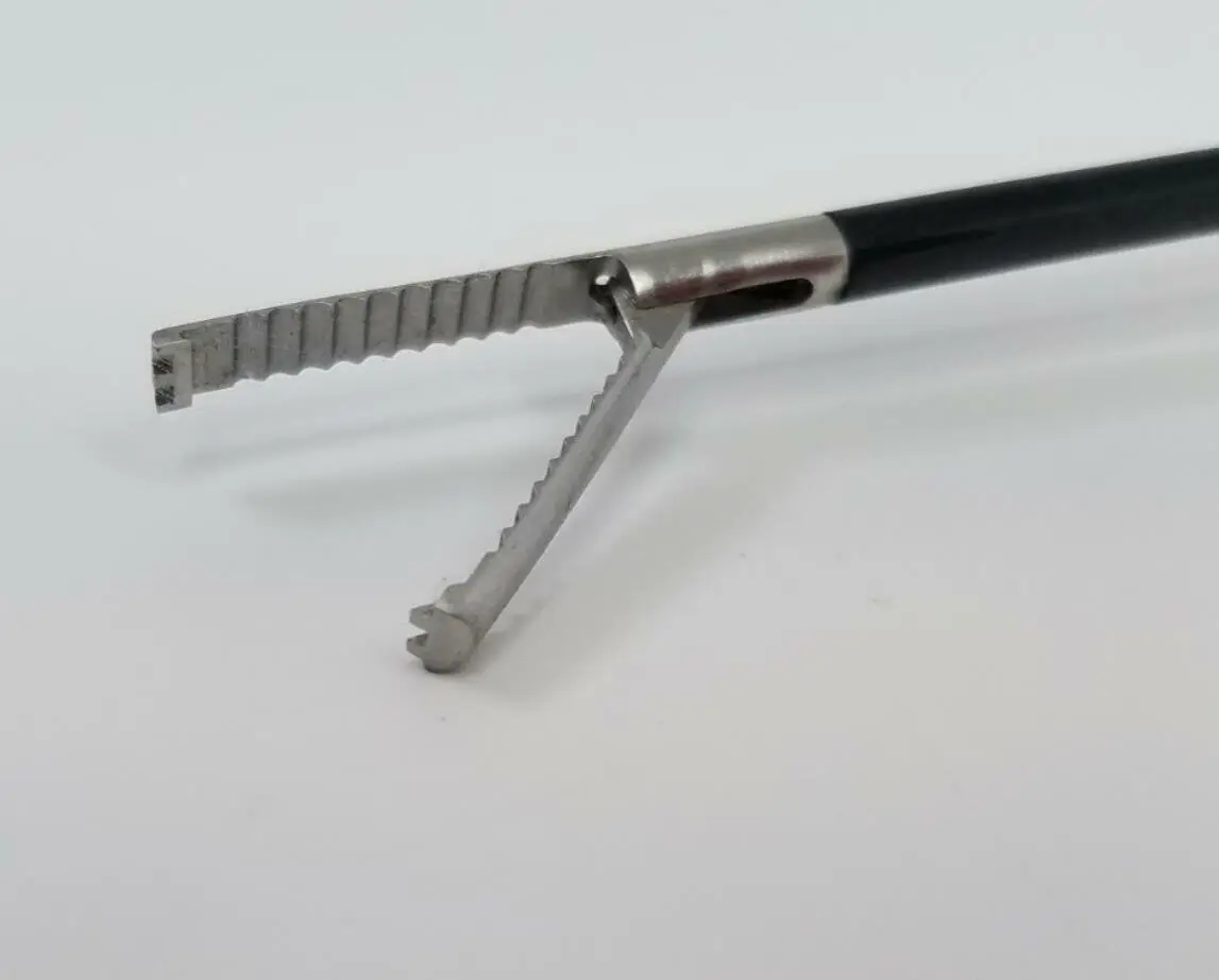 Retraction Laparoscopic Forceps Double Action Insulated Shaft 19" - Image 3