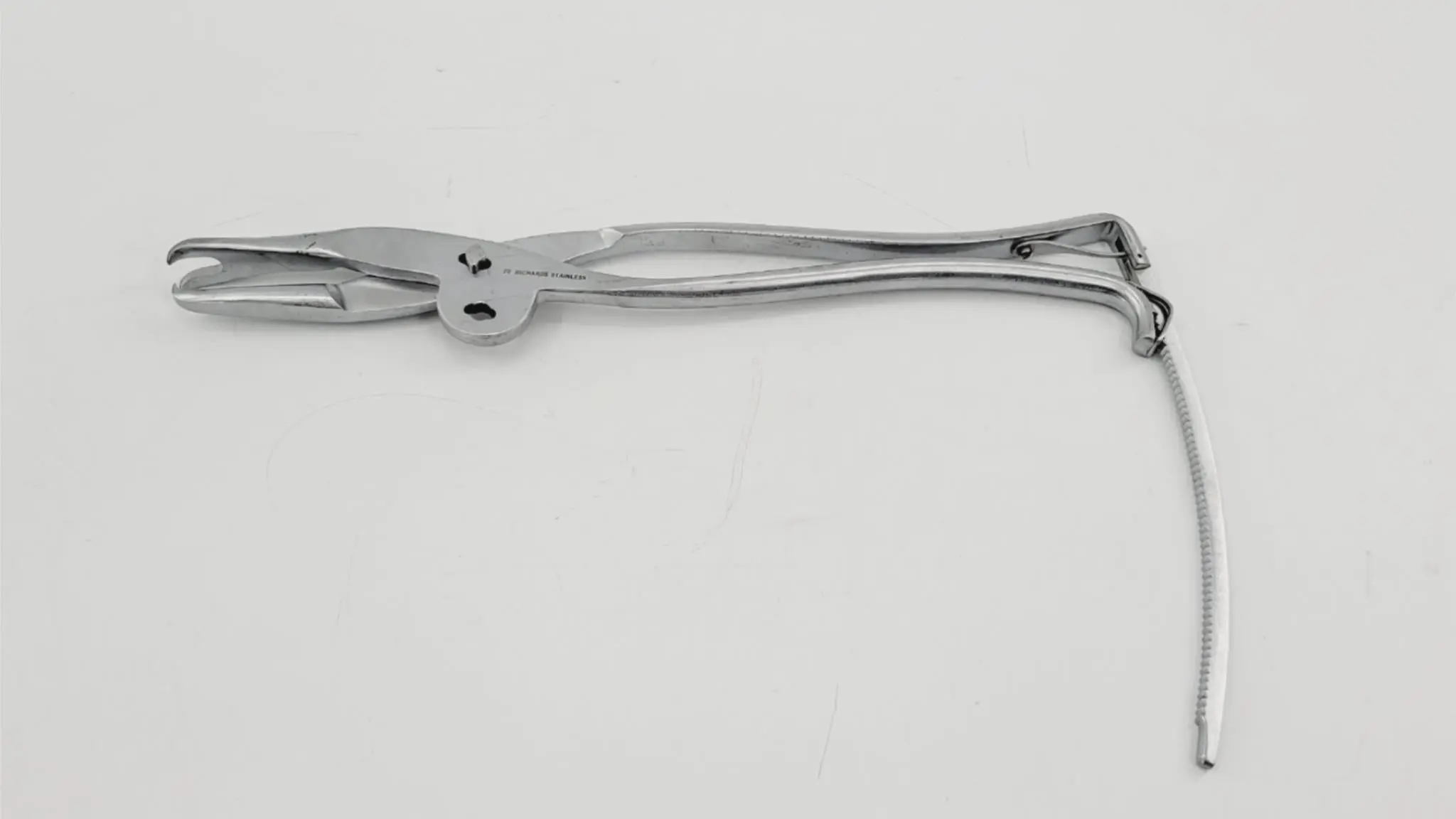 Richards 11-1023 Bishop Bone Holding Forceps Orthopedic 12-1/2" - Image 3