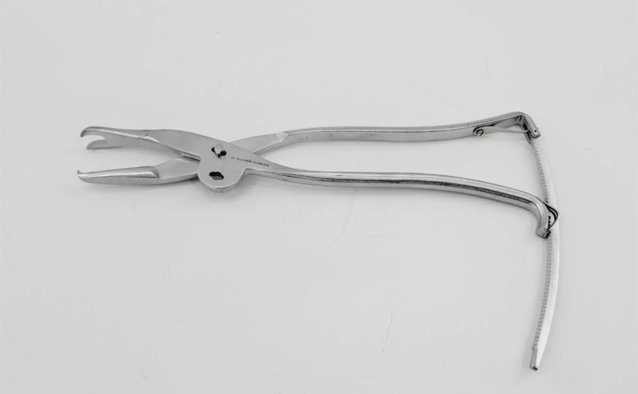 Richards 11-1023 Bishop Bone Holding Forceps Orthopedic 12-1/2" - Image 4