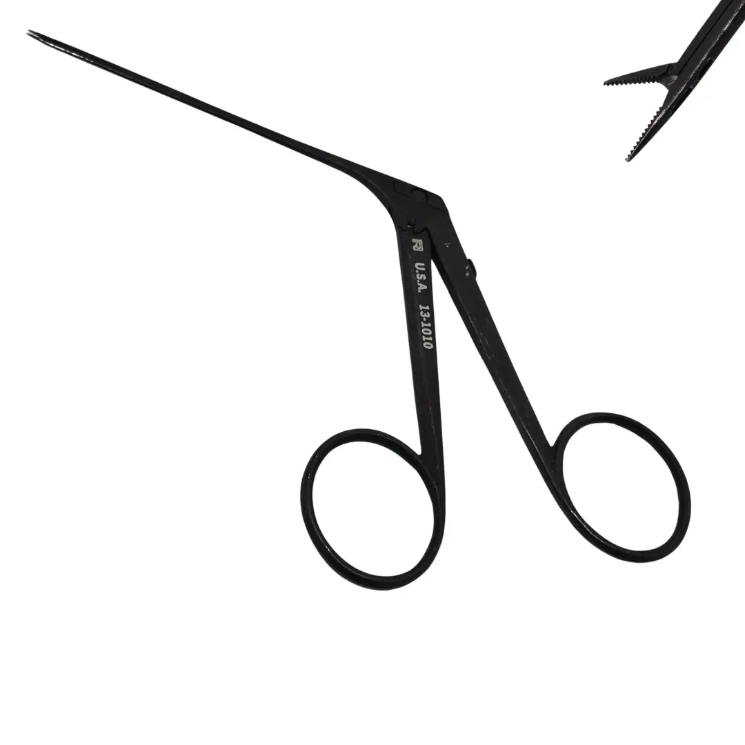 Richards 13-1010 Straight Serrated Alligator Forceps 4.5mm x 70mm