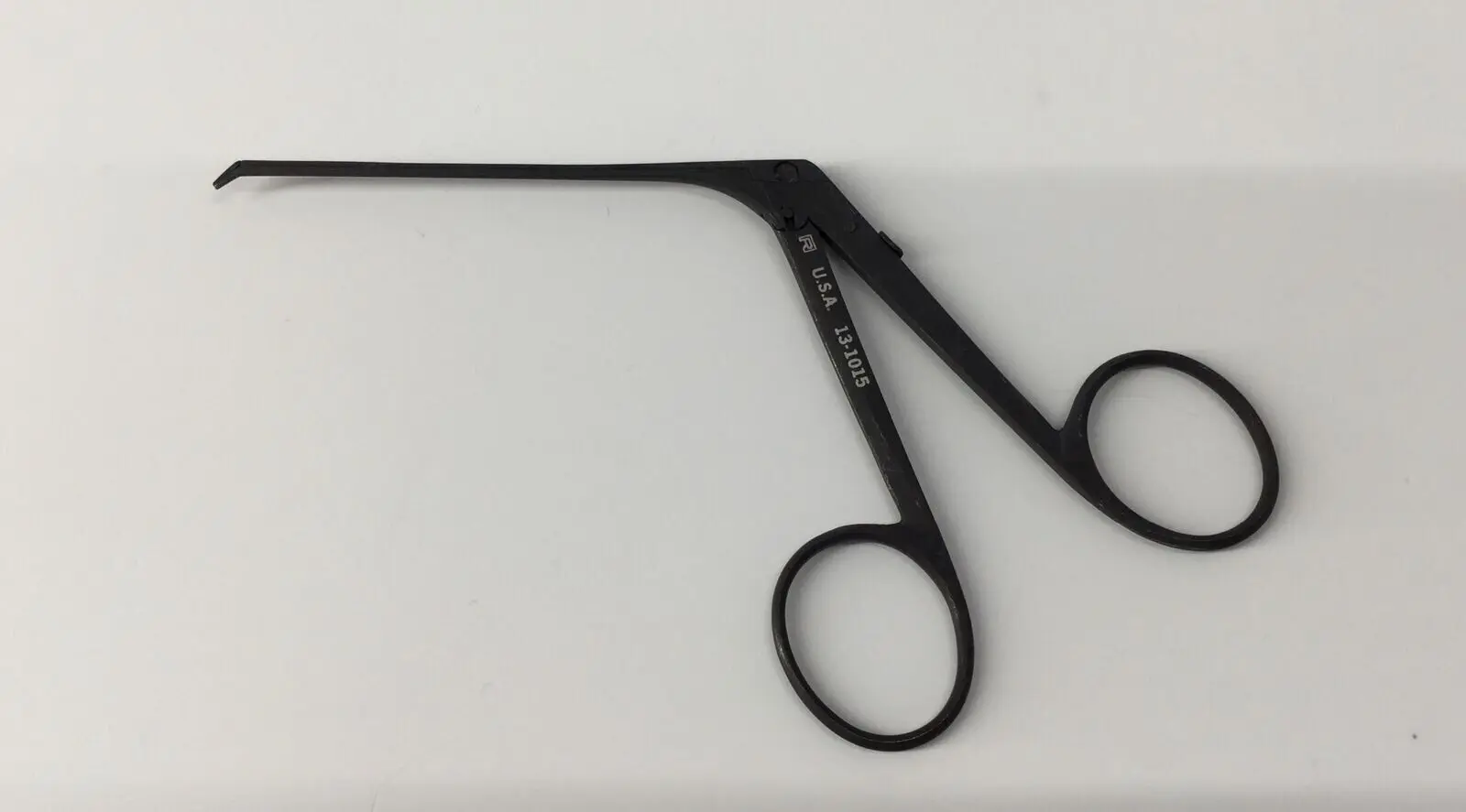Richards 13-1015 ENT Alligator Forceps Curved - Image 2
