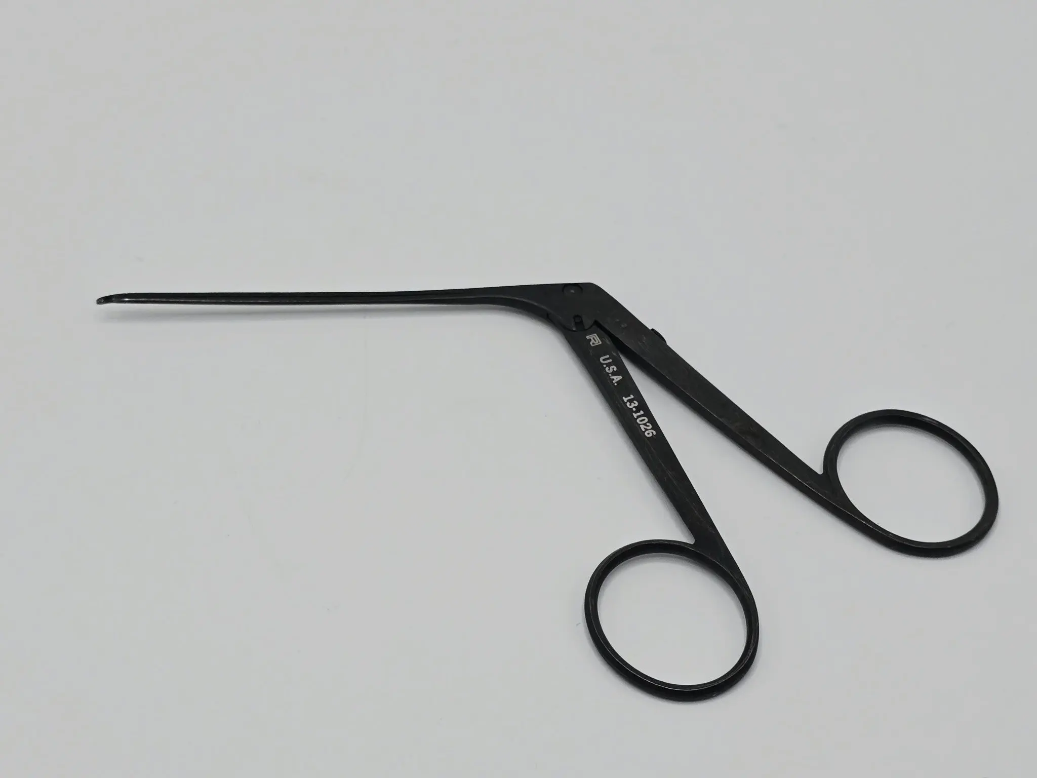 Richards 13-1026 House Wullstein Oval Cup Right Angle Forceps ENT - Image 2