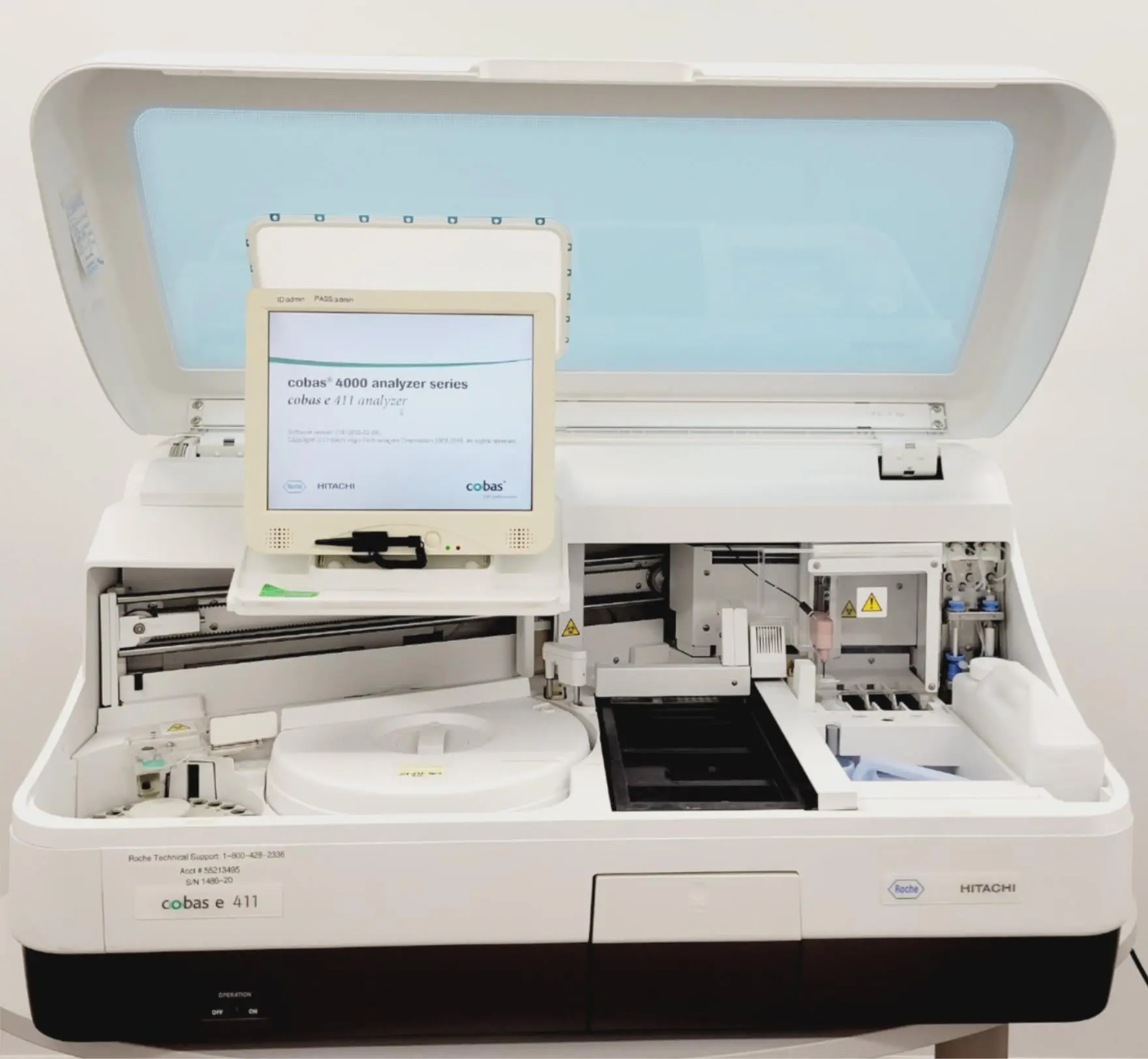 Roche Cobas e411 Chemistry Analyzer - Fully Automated Immunoassay System - Image 2