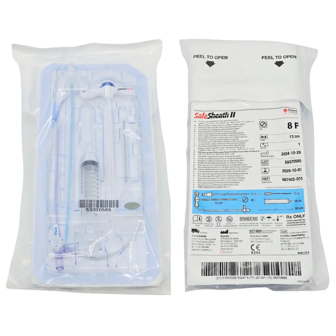 SafeSheath 667462-001 Hemostatic Tear-Away Introducer w/ Infusion Side Port 1/EACH