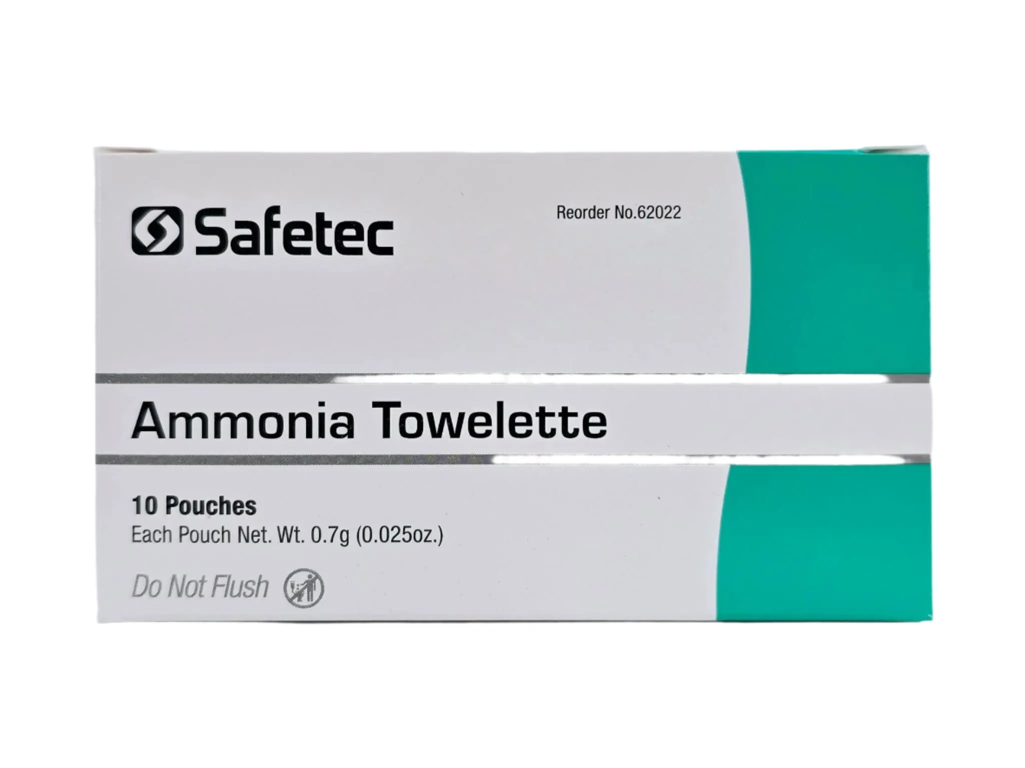 Safetec 62022 Ammonia Towelette 10/BX