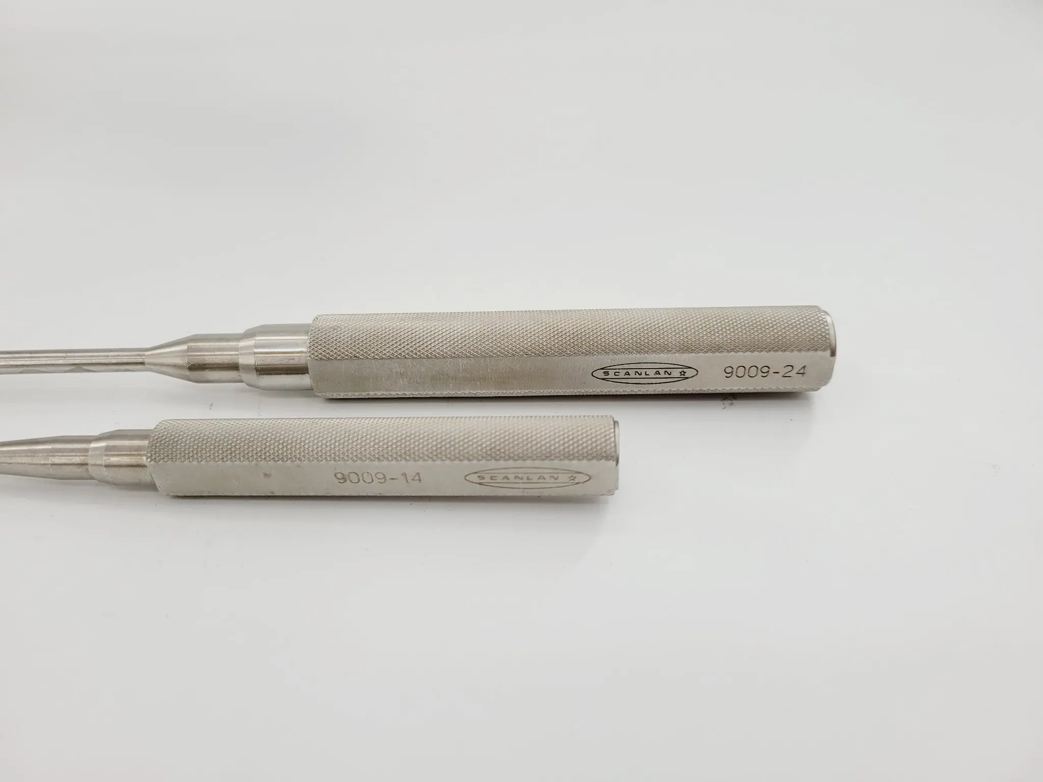 Scanlan 9009-14, 9009-24 Vascular Tunneler Grasping Forceps Set w/ Case 26" - Image 5